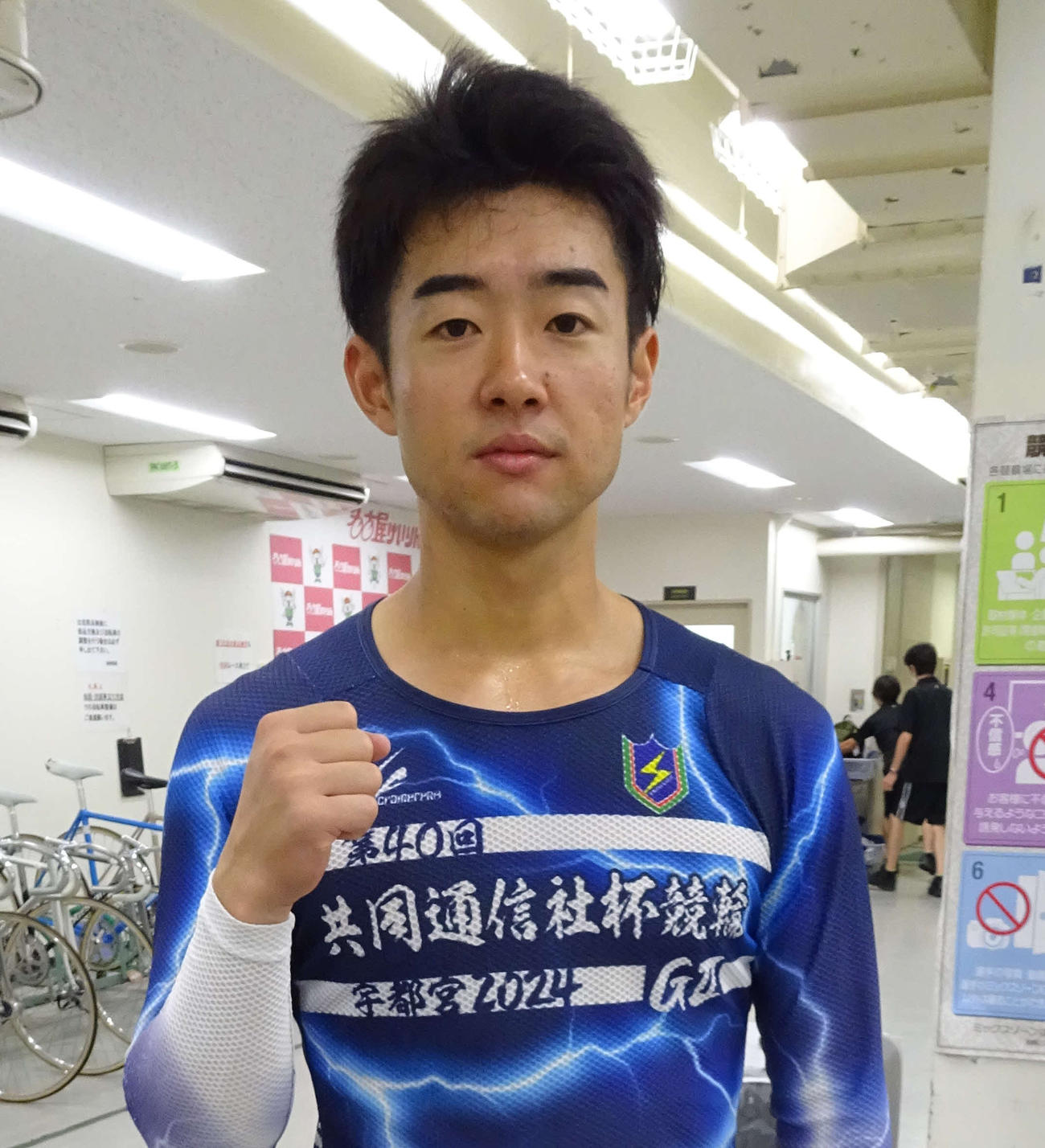 福田稔希（2025年8月撮影）