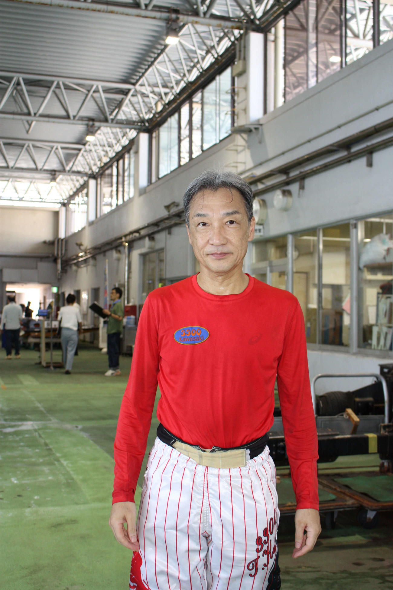 上位機を手にした川崎智幸が、初日から舟券に活躍する
