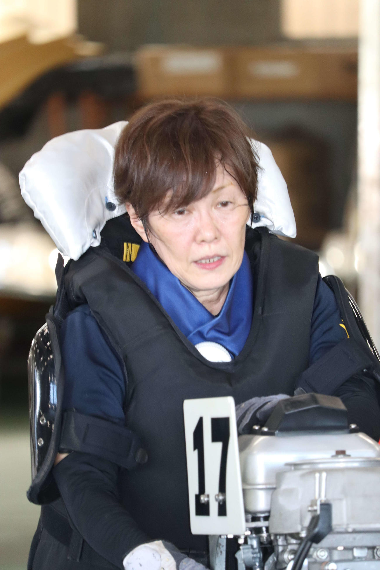 日高逸子の思いも胸に奮闘を誓う山川美由紀（撮影・神田成史）