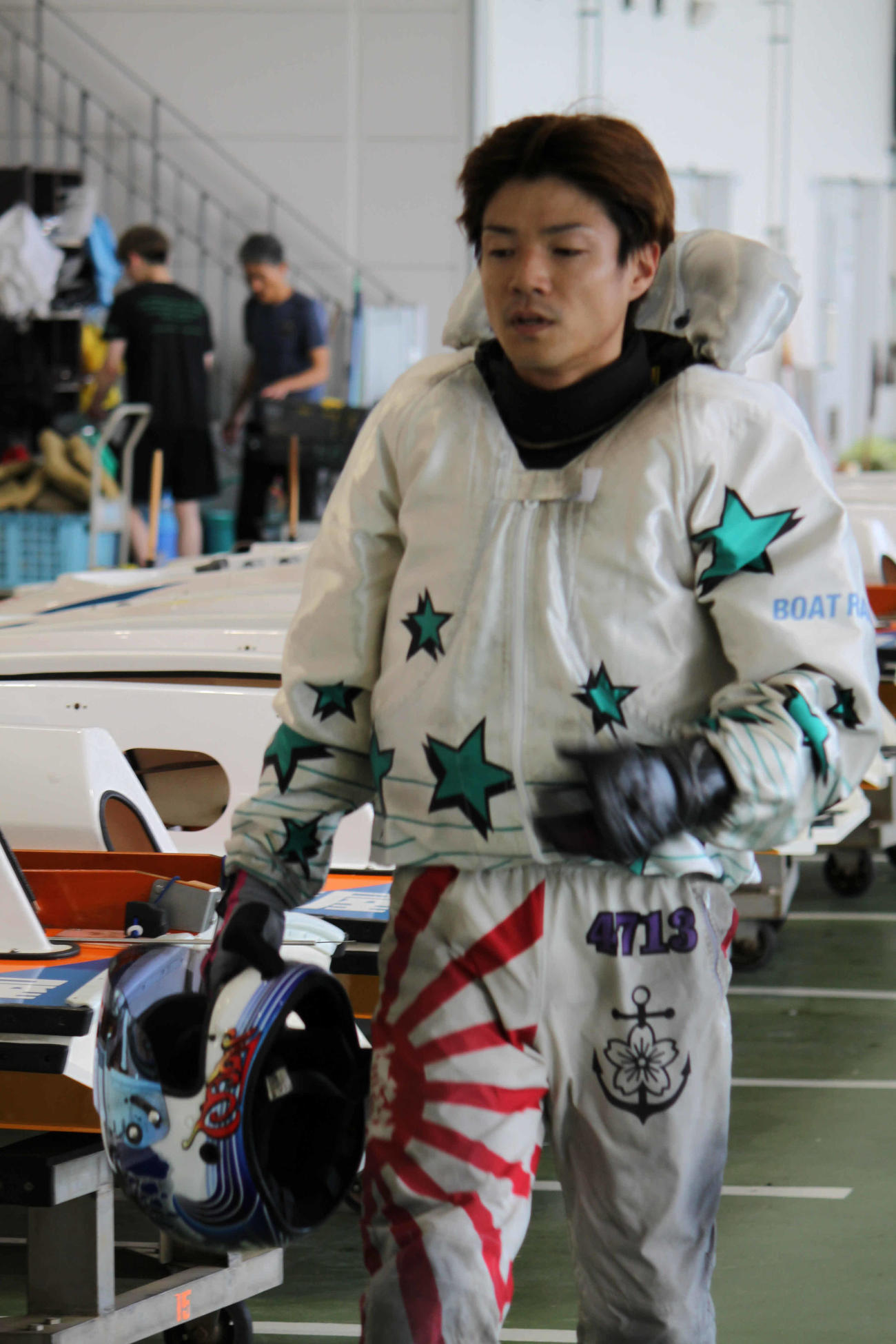 初日連勝発進を決めた白神優