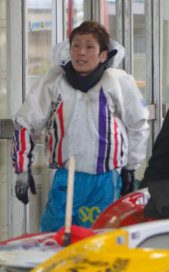 優勝戦でイン逃げを決めた秦英悟