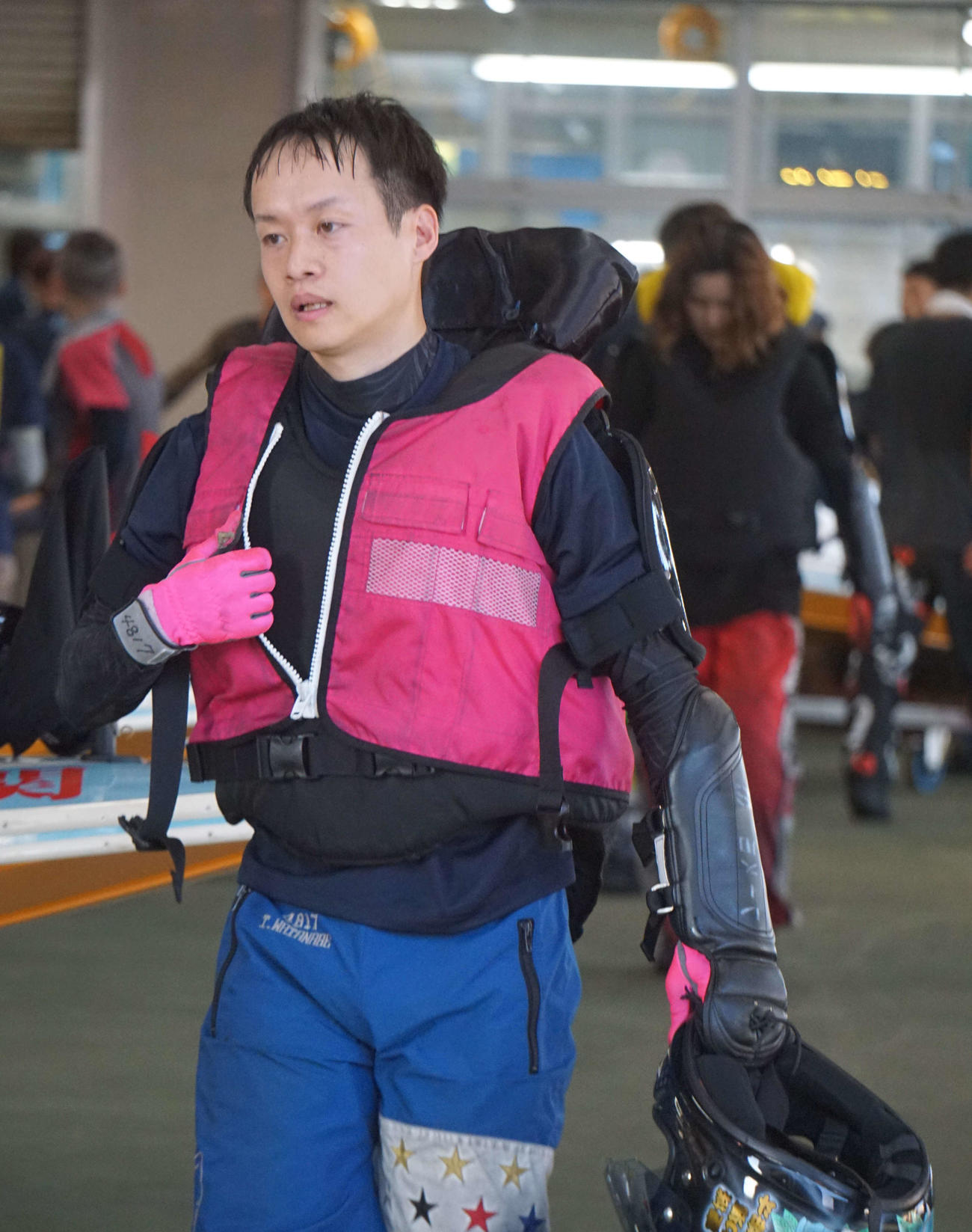 渡辺翼が先輩・白井英治のSG制覇に刺激を受けて気合の優出を果たした（撮影・神田成史）