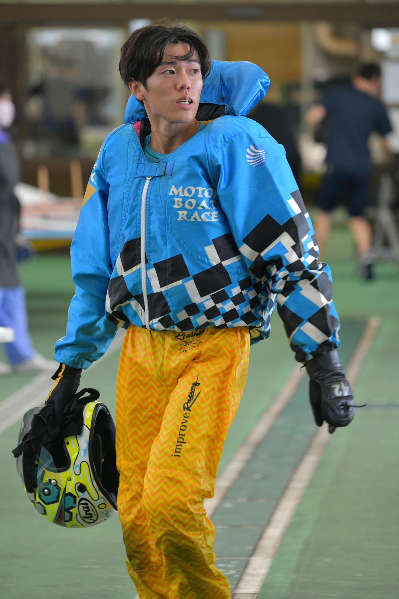 2日目連勝を決めた西岡顕心