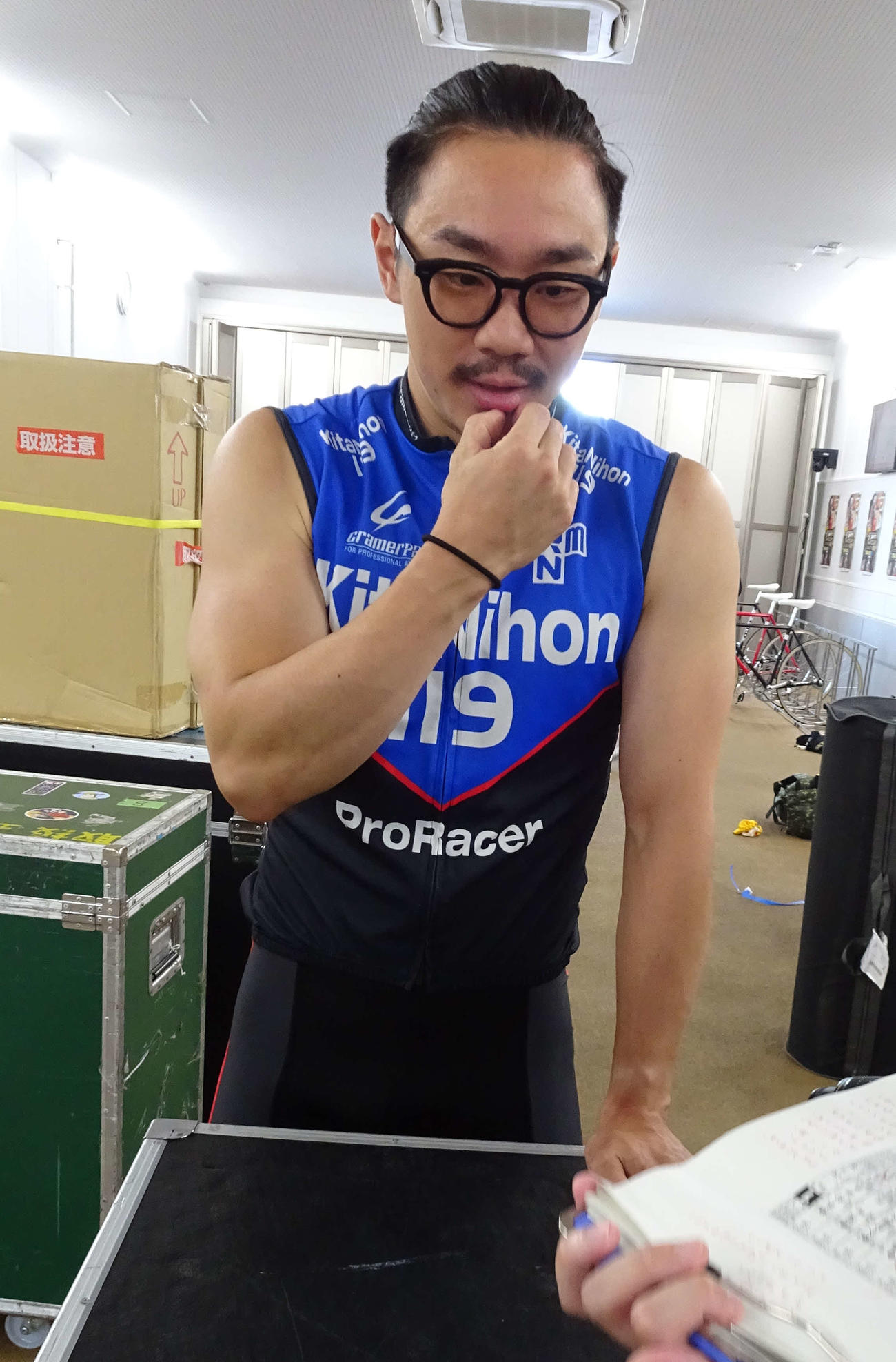 木村佑来が開幕レースのの1番車に入った