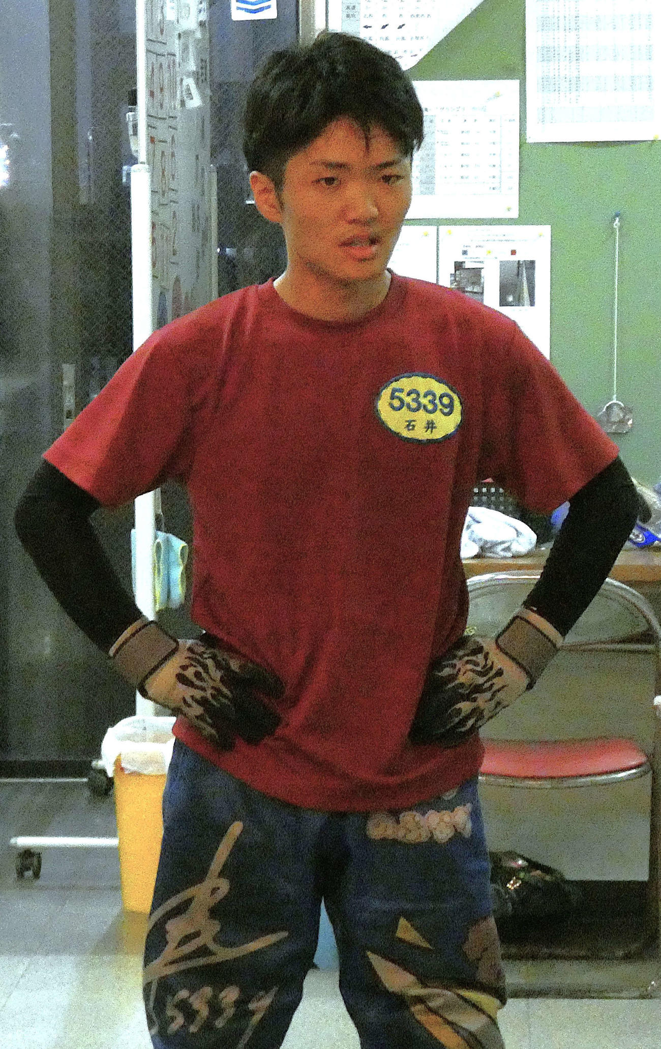 石井伸長の初日は1、4着スタート（撮影・前原一樹）