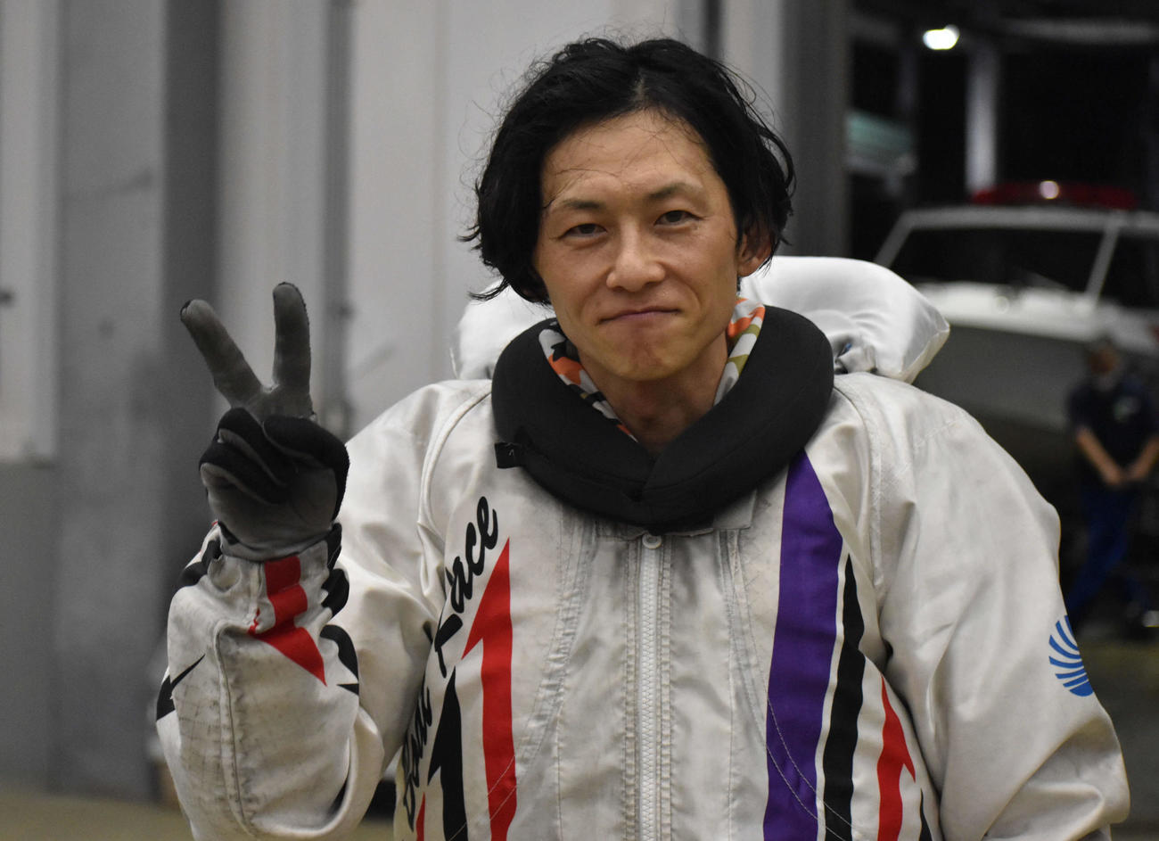 下條雄太郎がフライング艇が出てなか難を逃れ今年初Vを飾った
