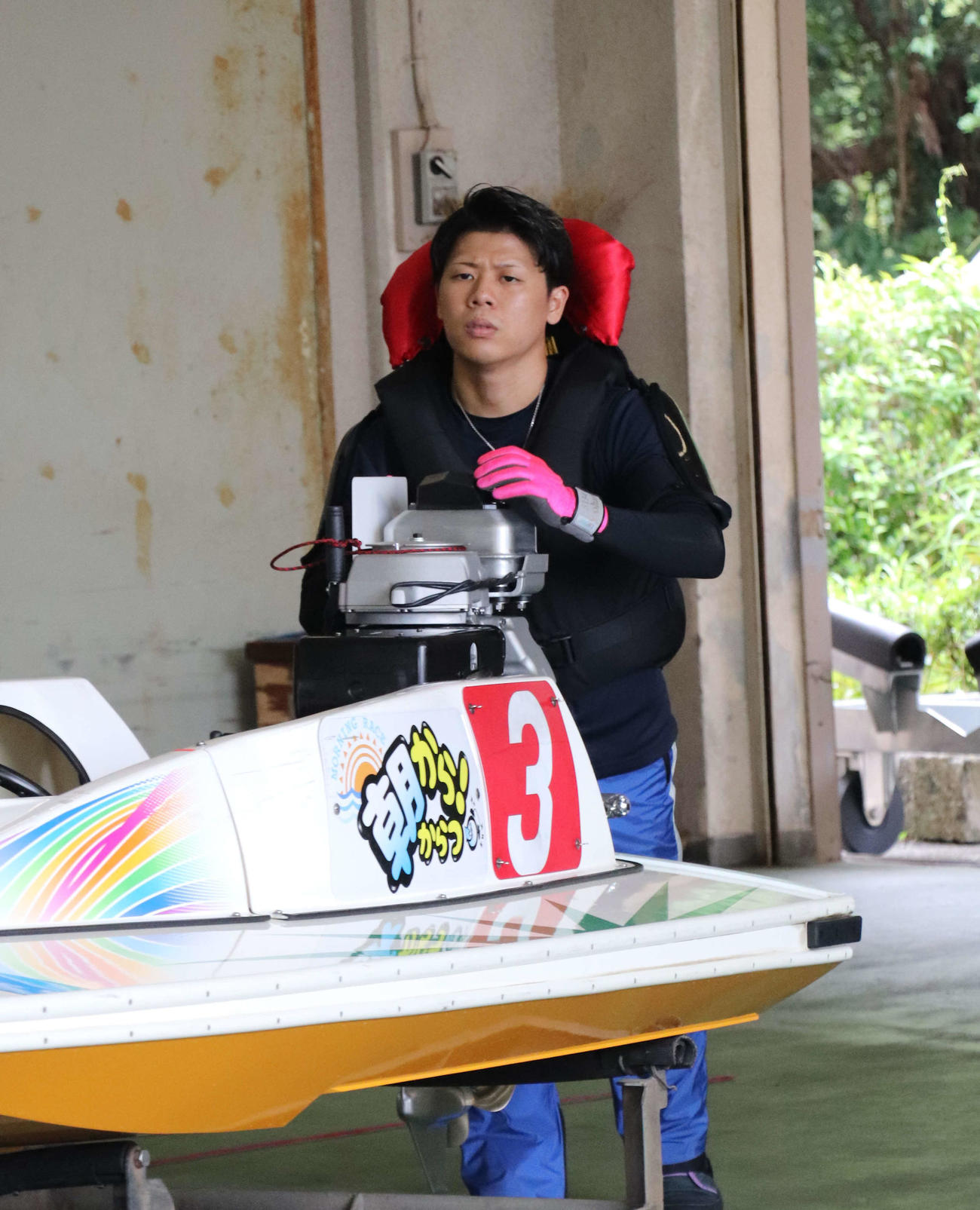 注目機を引いた大原祥昌