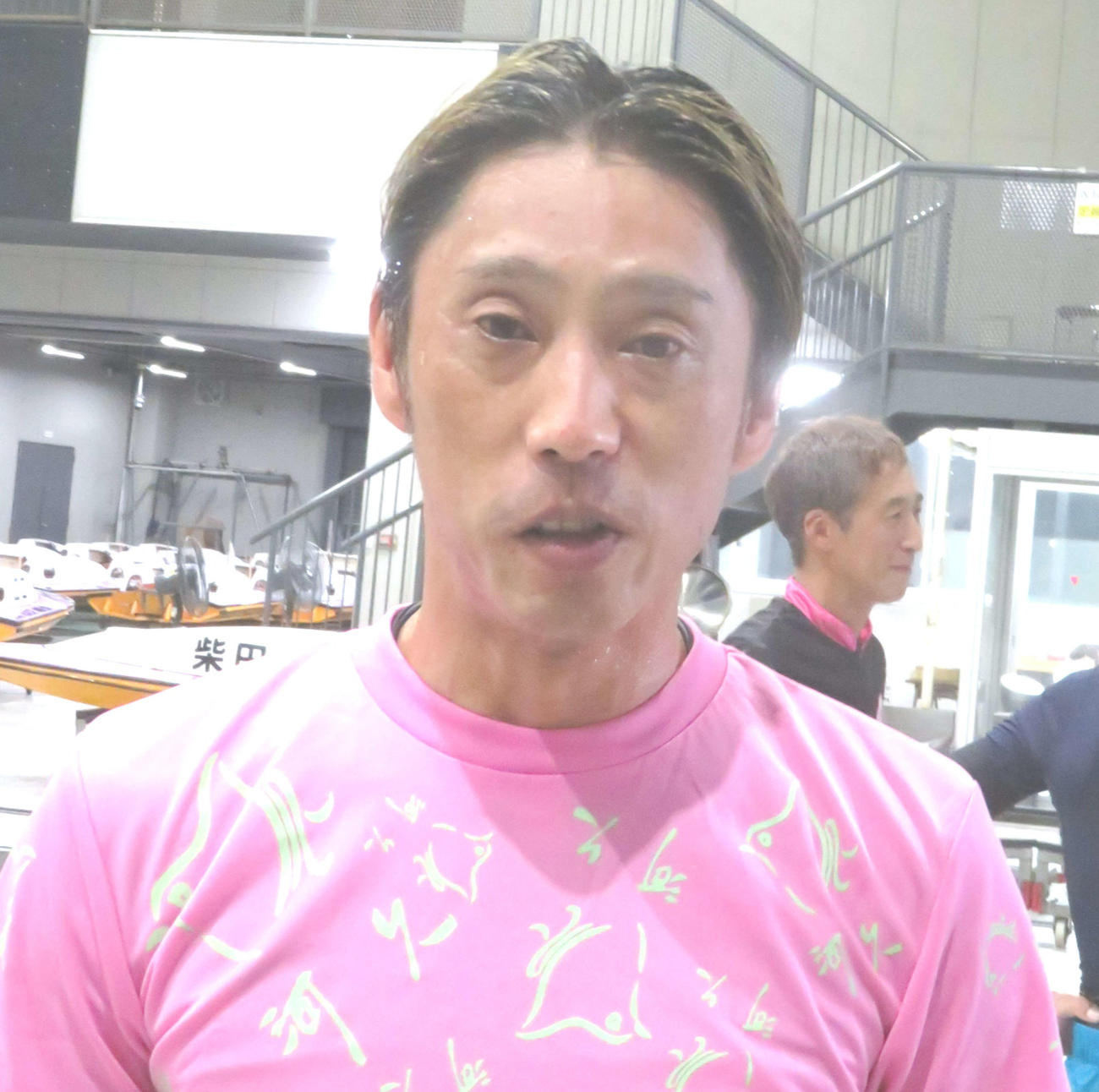 前回の準優勝エンジンをゲットした海老沢泰行