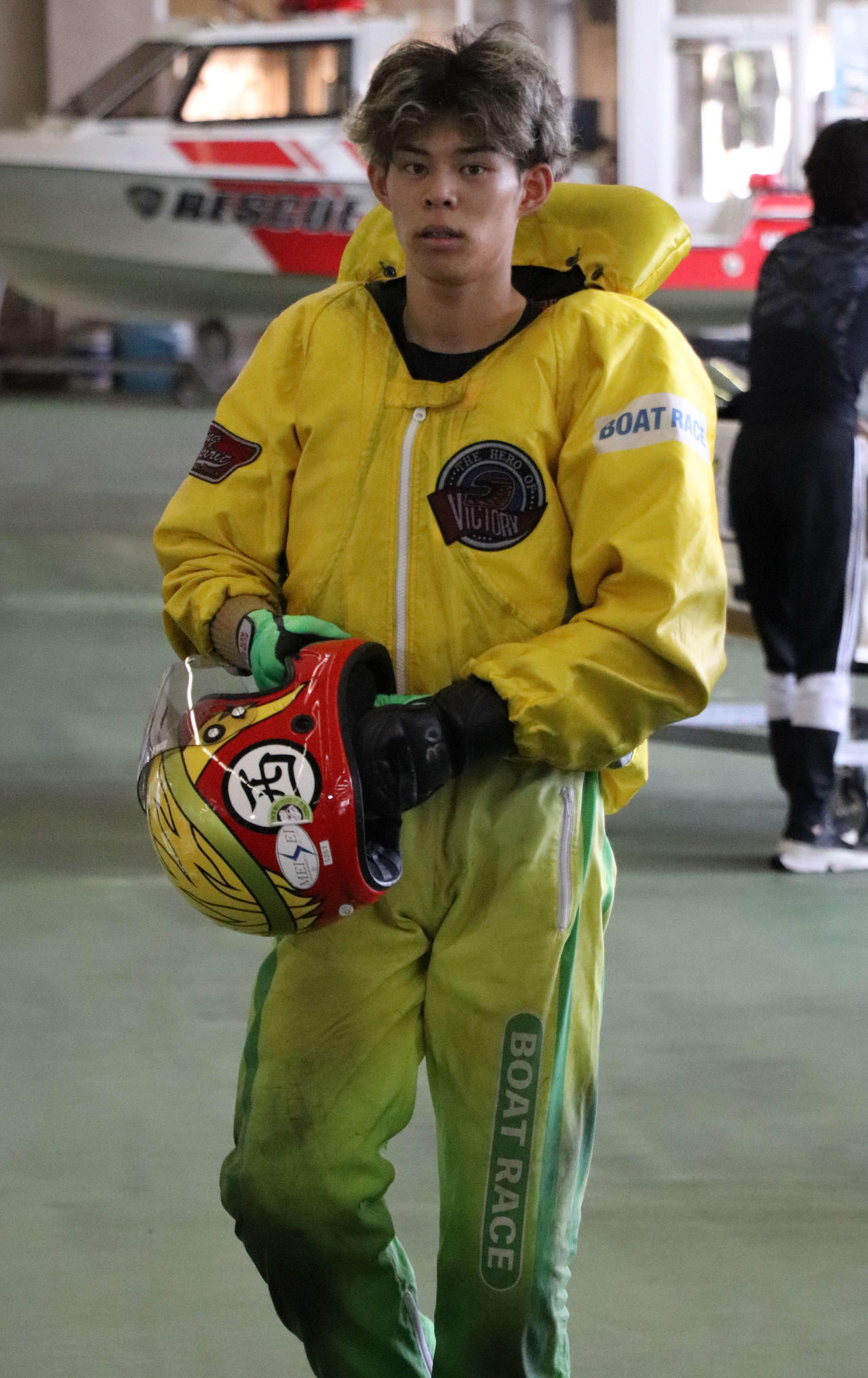 西丸侑太朗が機力アップへ本体整備に励む