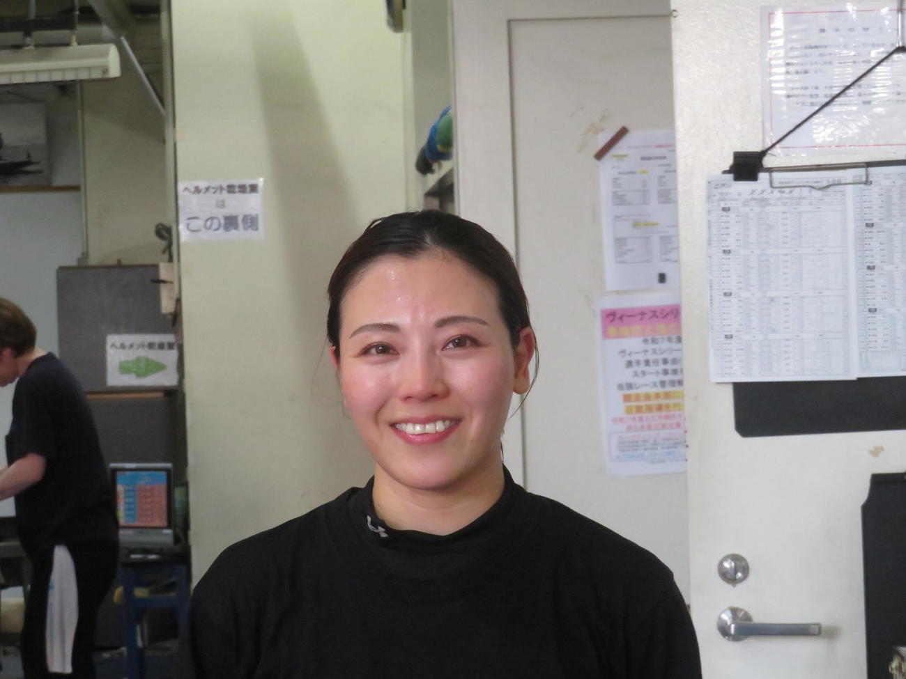 2節連続優勝の挑戦権を得た中田夕貴