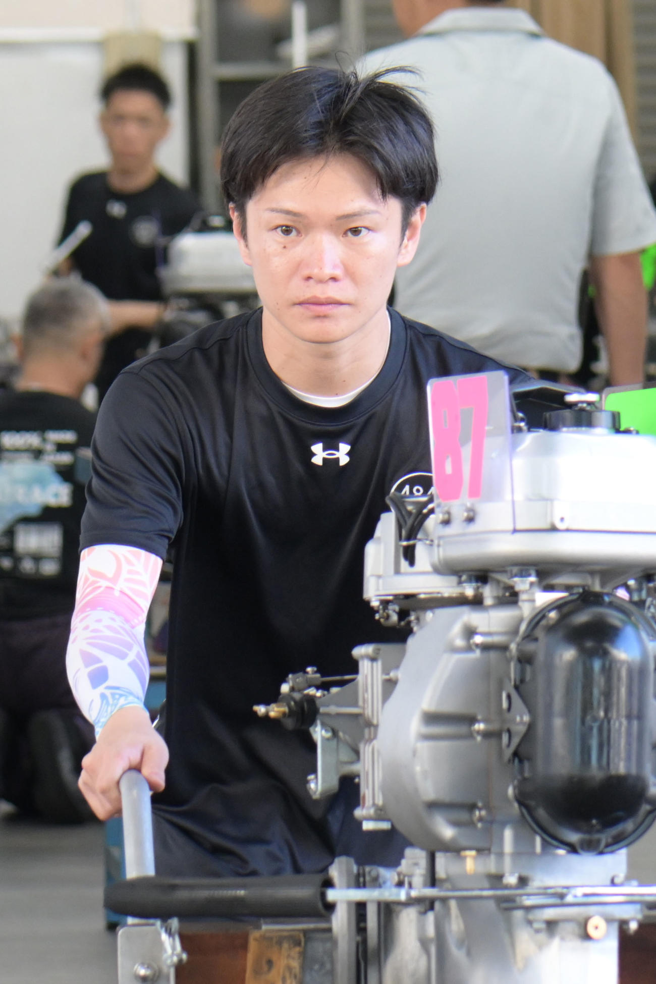 雑感　仲谷颯仁（撮影・滝沢美穂子）