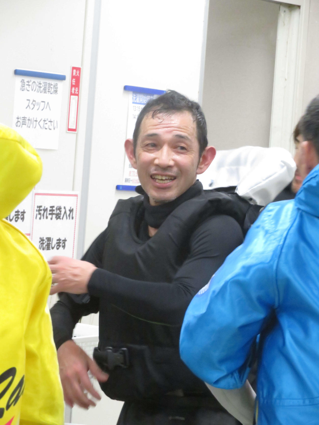 まくり差しと差しで3日目連勝を飾った三角哲男