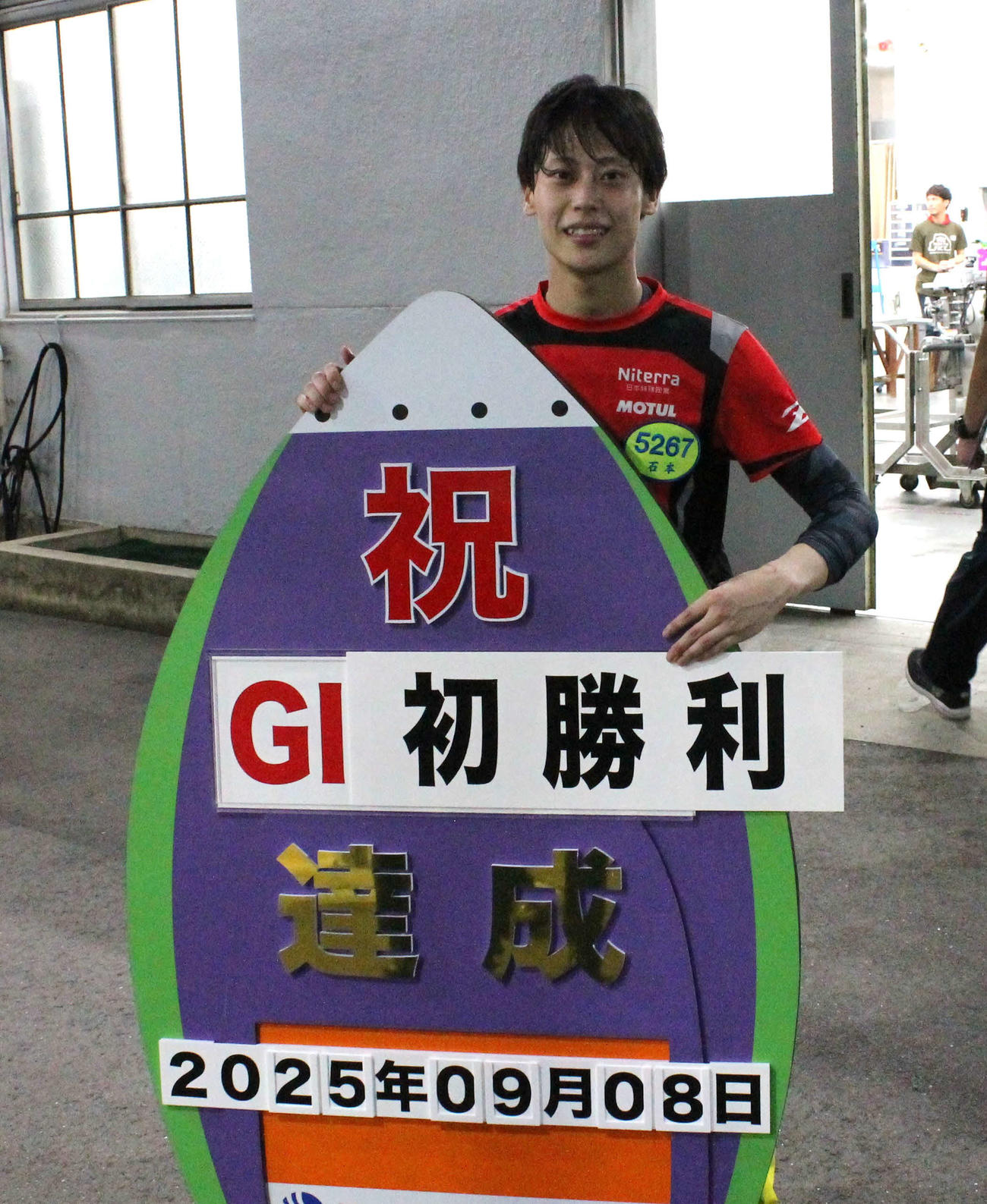 エース機を駆る石本裕武がG1水神祭を挙げた