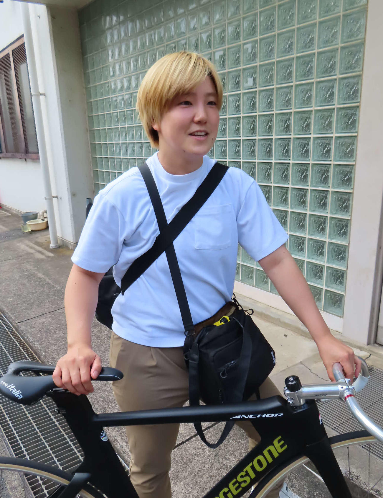 上昇モードで前検入りした小林莉子（撮影・野島成浩）