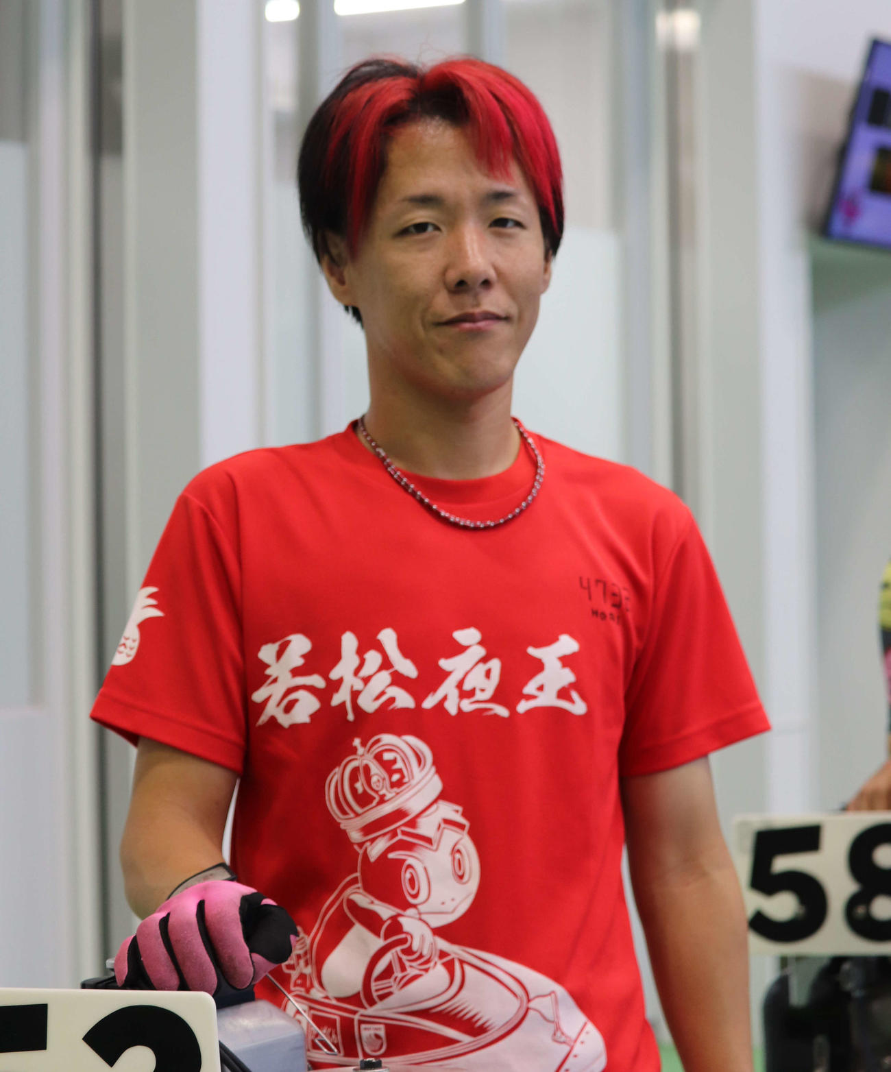 堀本和也がピット離れ仕様で2着条件の予選突破を決める（撮影・神田成史）