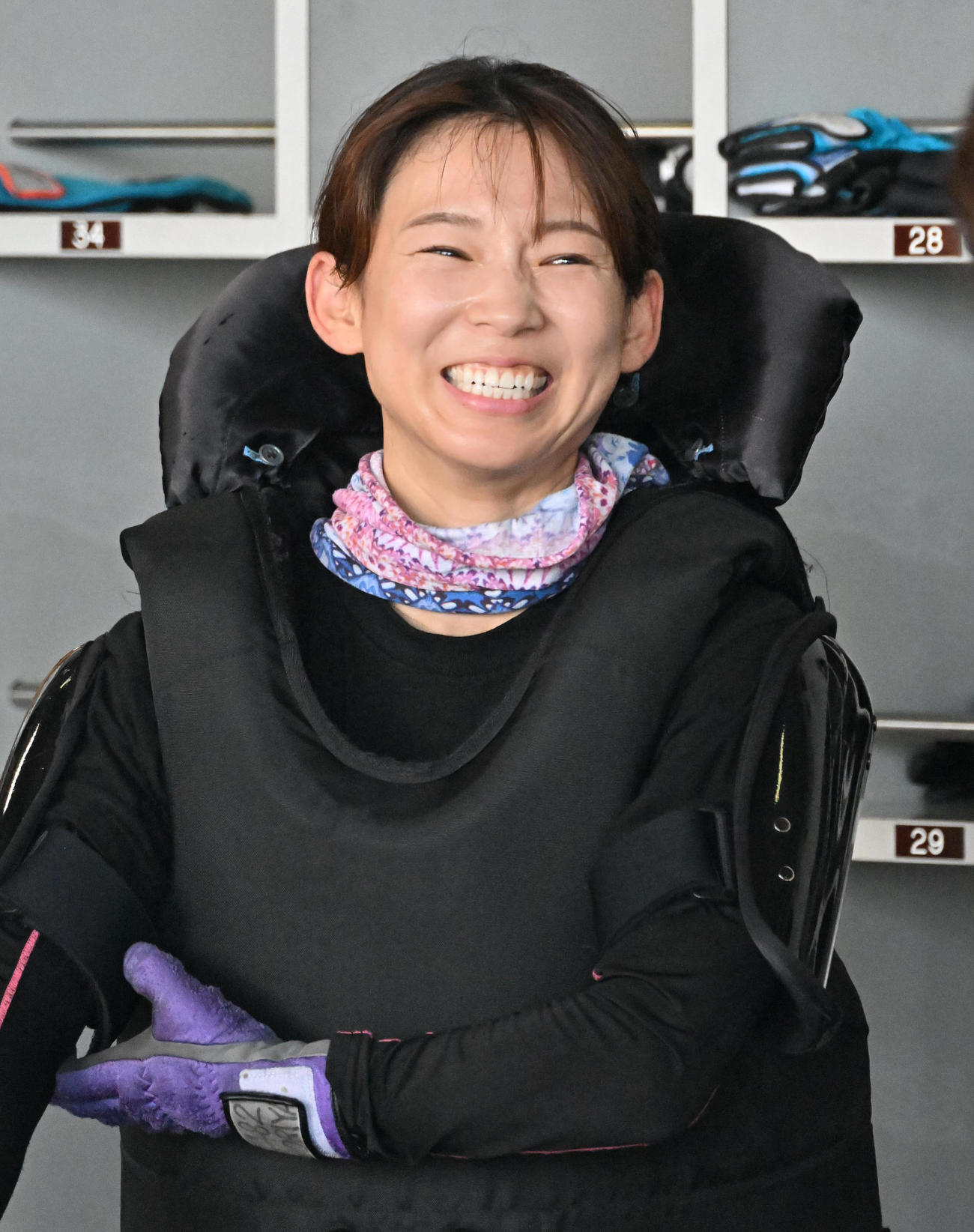 守屋美穂（撮影・石井愛子）