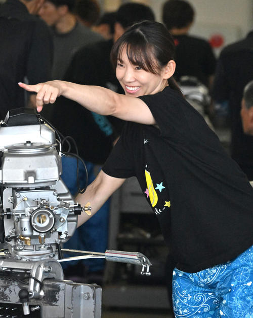 ボートレース】守屋美穂は新燃料初体験で「全然分かりません」も「G1で