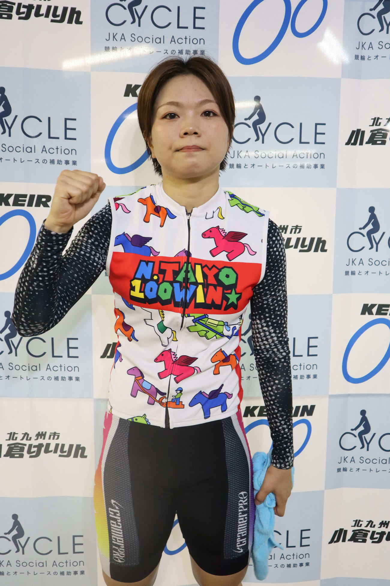那須萌美が万全ではない状態を総合力でカバーする（撮影・音無剛）