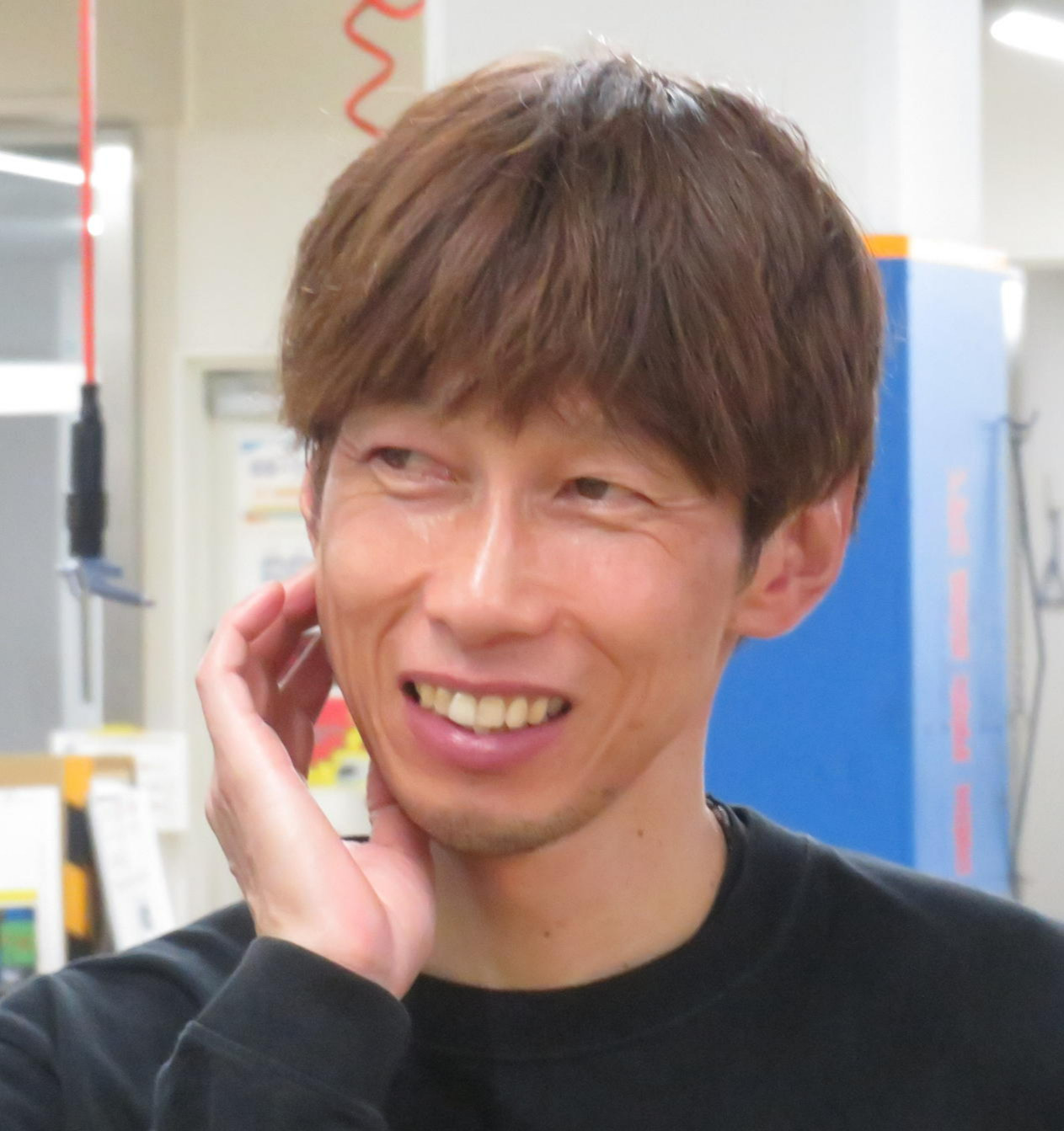 好素性の11号機を手にした吉川喜継