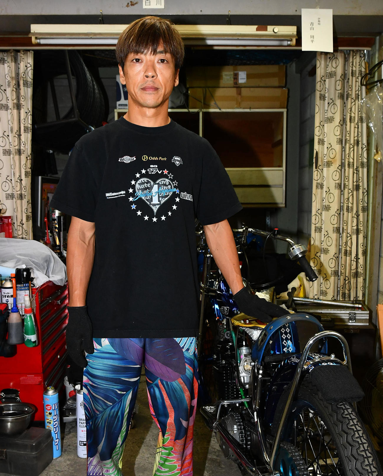 特別G1共同通信社杯プレミアムカップ前検　青山周平（撮影・岩下翔太）