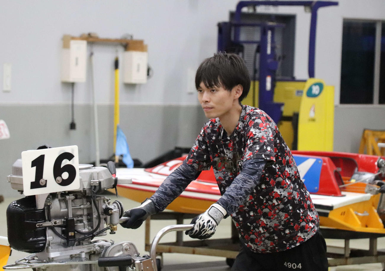 良機を手にした松本一毅が初日好発進を狙う