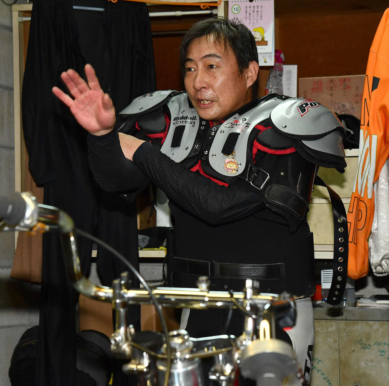 特別G1共同通信社杯プレミアムカップ1日目　1R、勝利した浦田信輔（撮影・岩下翔太）