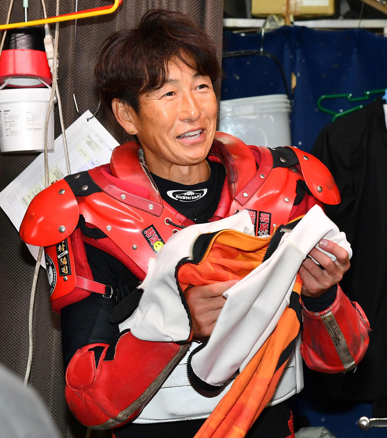 通算1200勝を達成した篠原睦（撮影・岩下翔太）