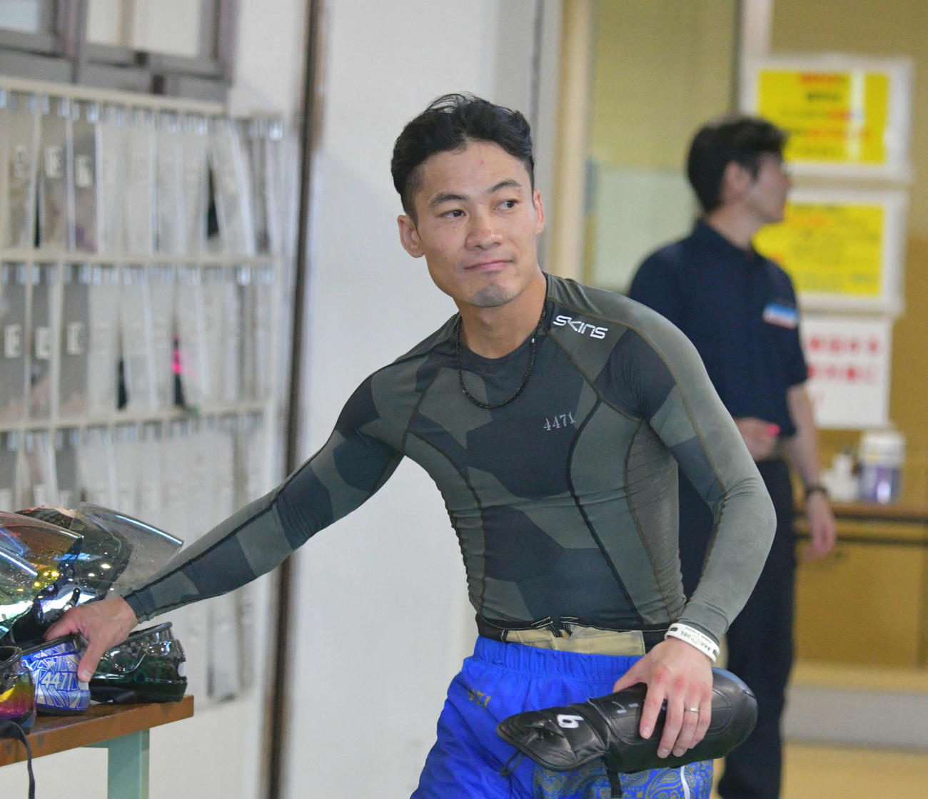 新田泰章が舟足を立て直してペースを上げる