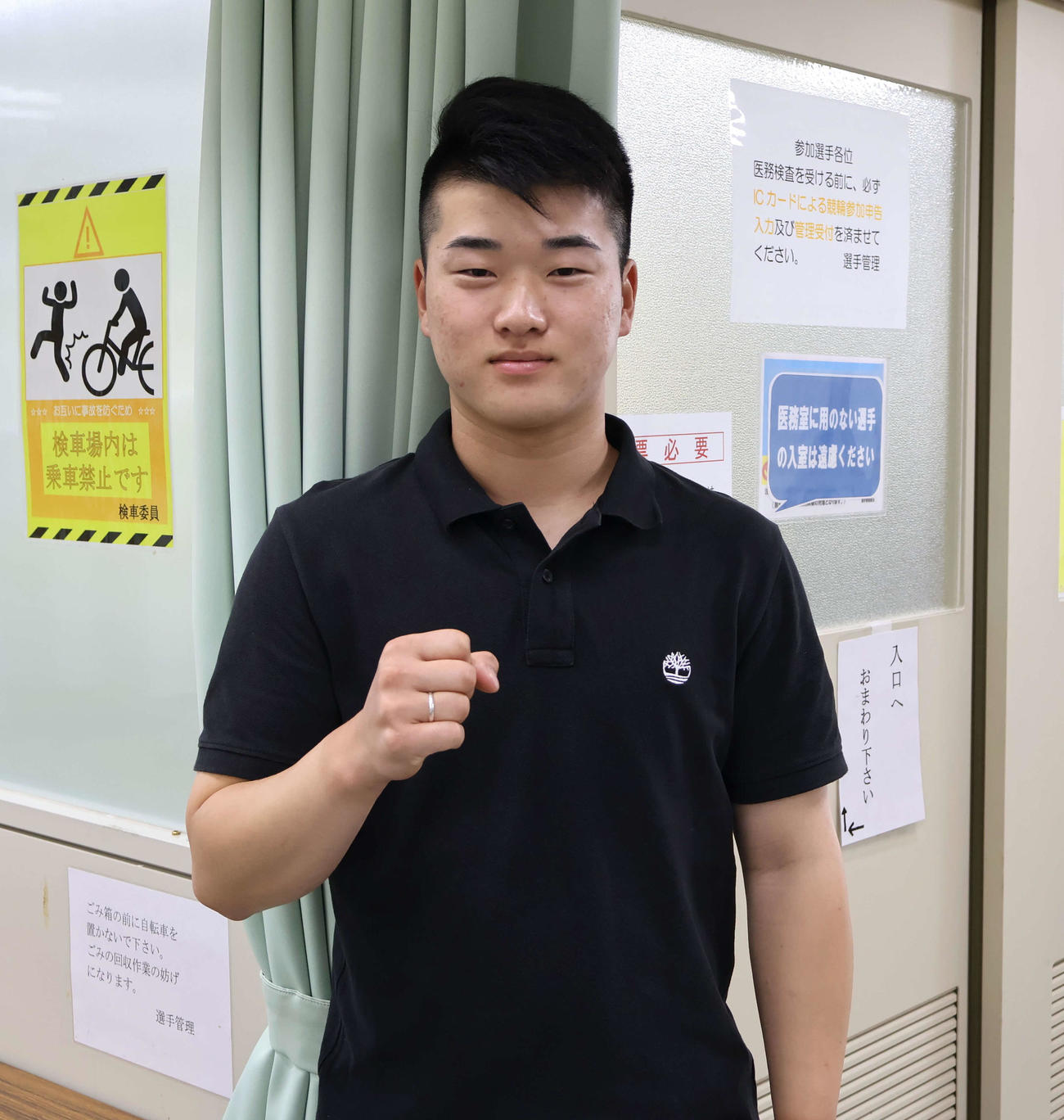 同期に刺激を受け岡本翔はリスタートを切った（撮影・一樹）