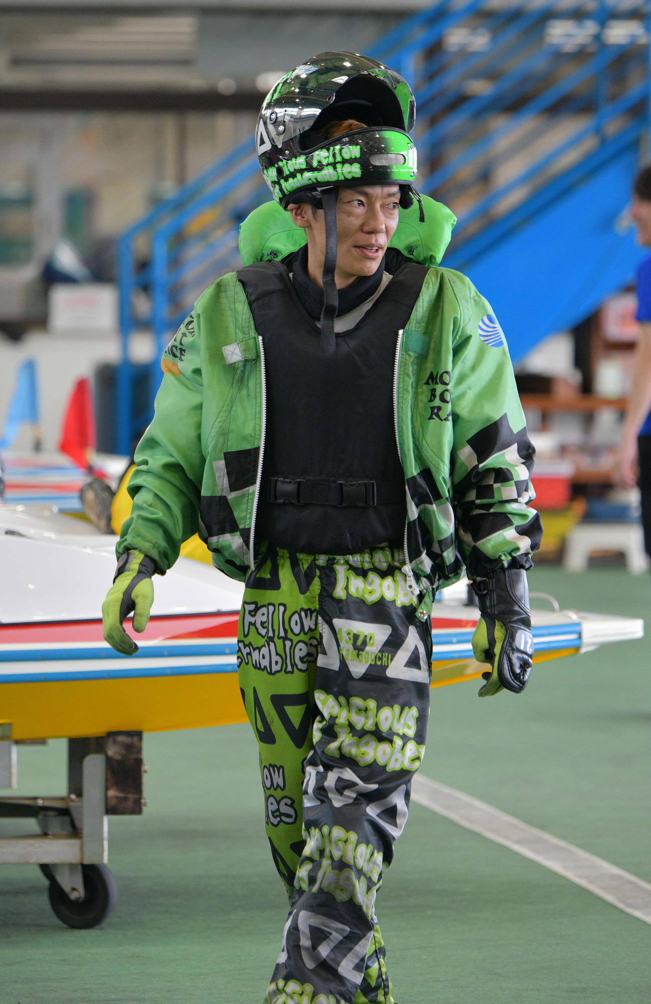 山口達也が自在にレースを制す