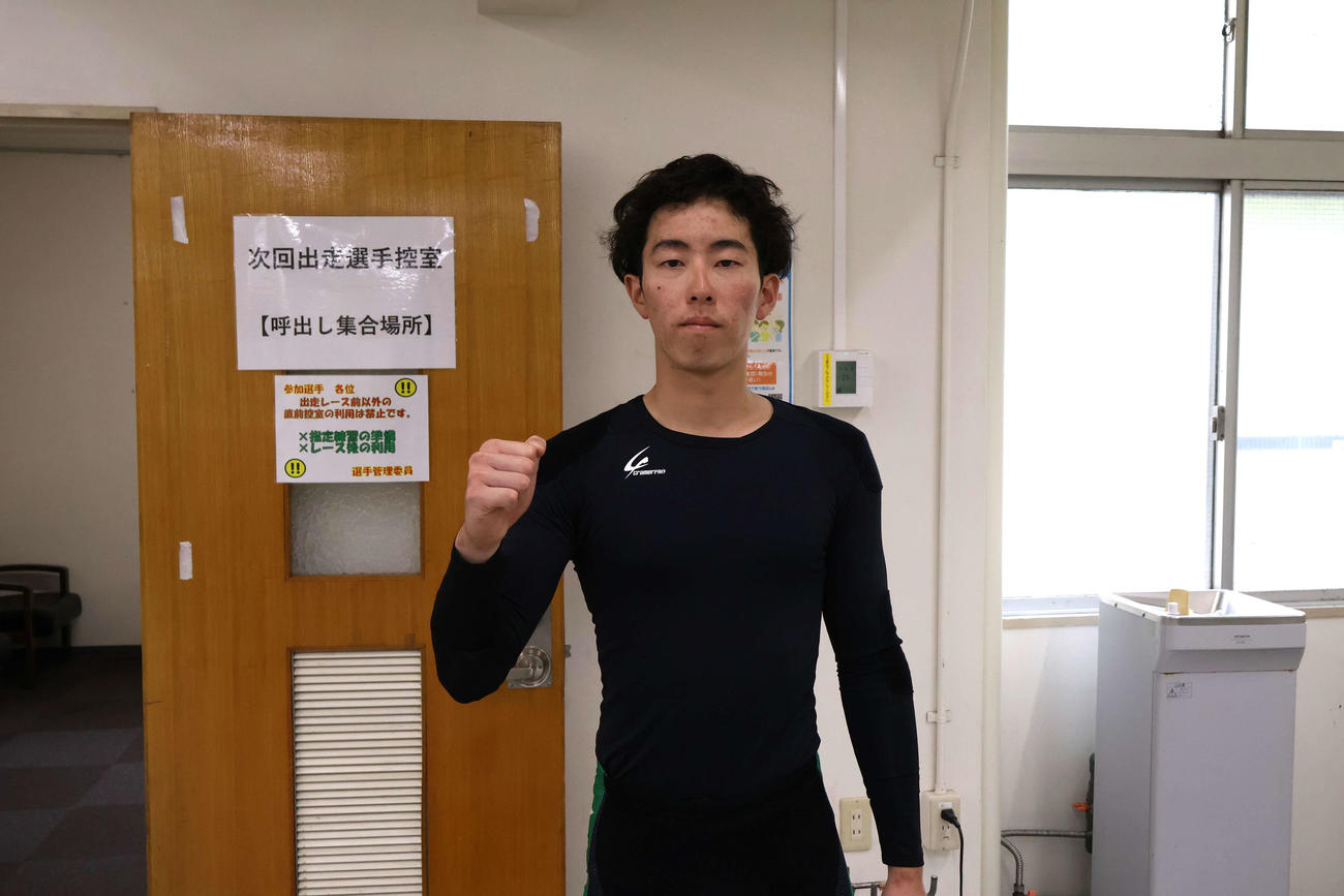 新人の真木寛斗が初の地元Vをつかむ