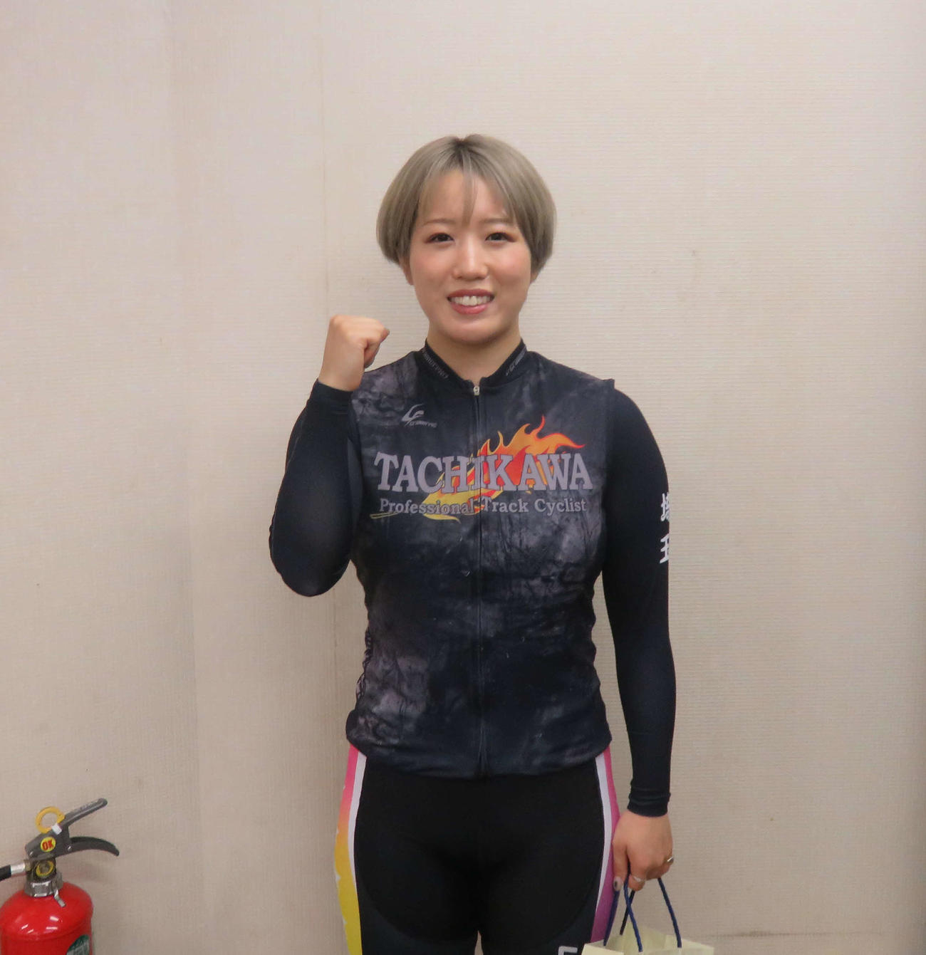 地元戦で好結果を出したい松本詩乃