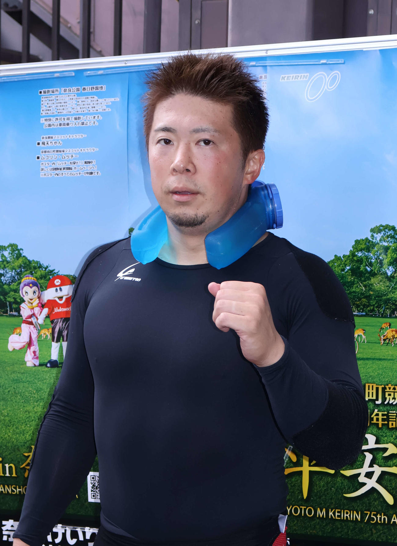 深谷知広が積極的な運びで決勝進出を決める（撮影・山田敏明）