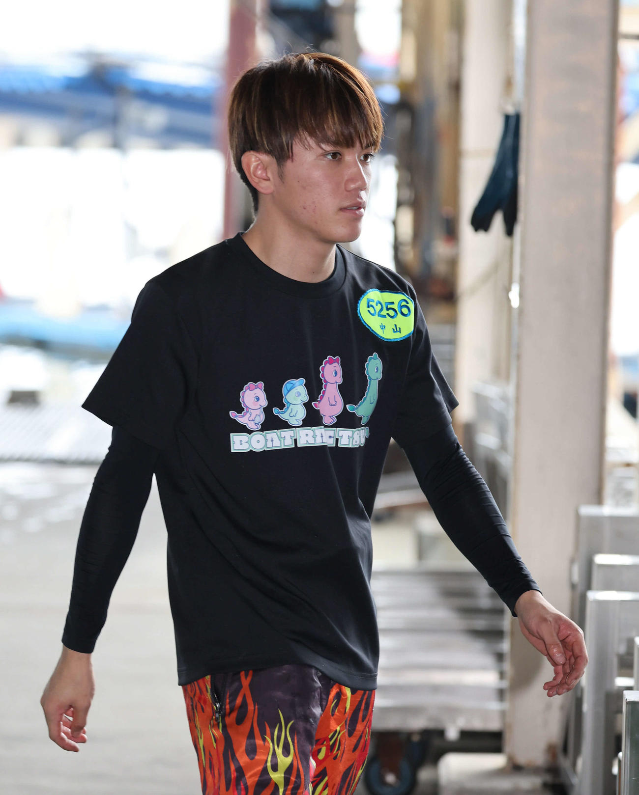 準優勝戦11Rで1着となった中山翔太（撮影・西尾就之）