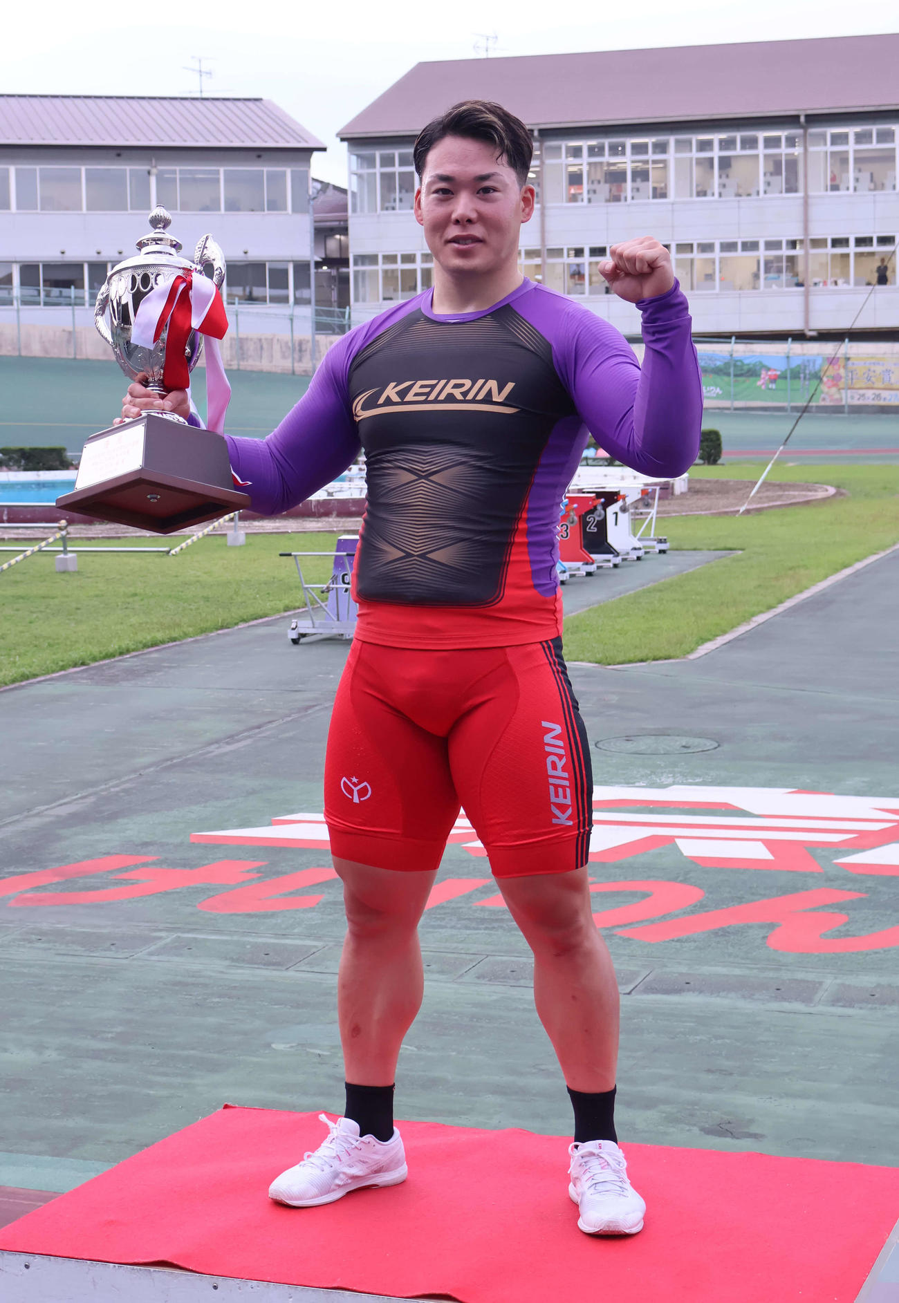 犬伏湧也がS班としてG3初優勝を果たした（撮影・山田敏明）