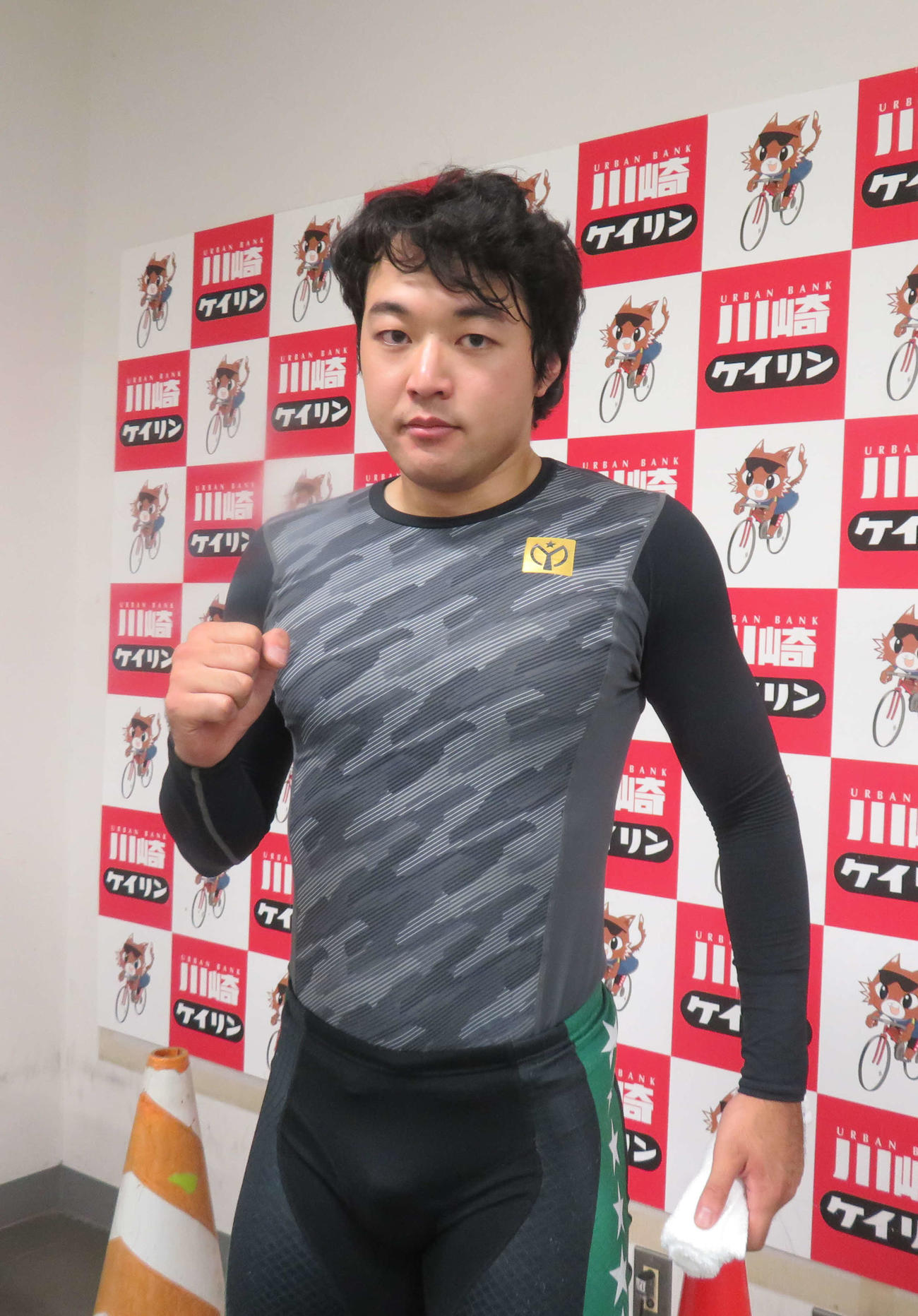 断然人気に応えた新鋭・角宗哉（撮影・栗田文人）