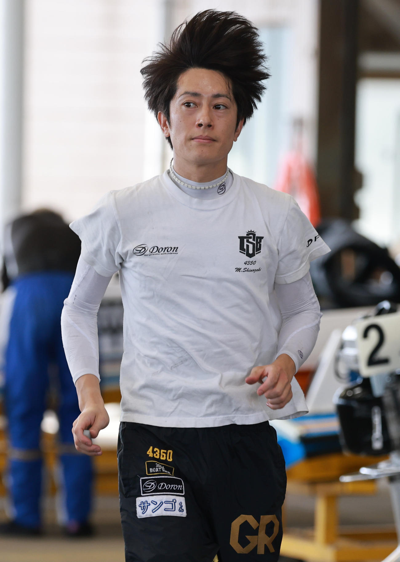 篠崎元志（撮影・野上伸悟）