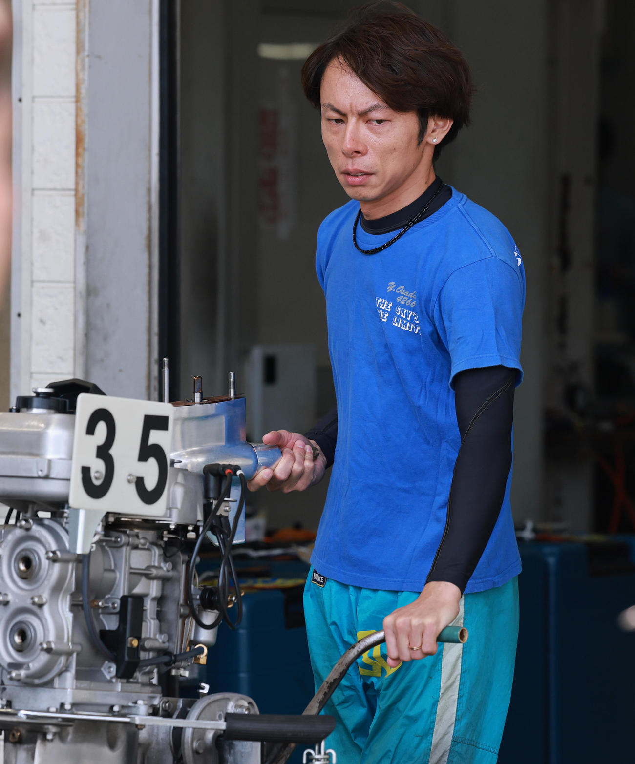 長田頼宗（撮影・野上伸悟）