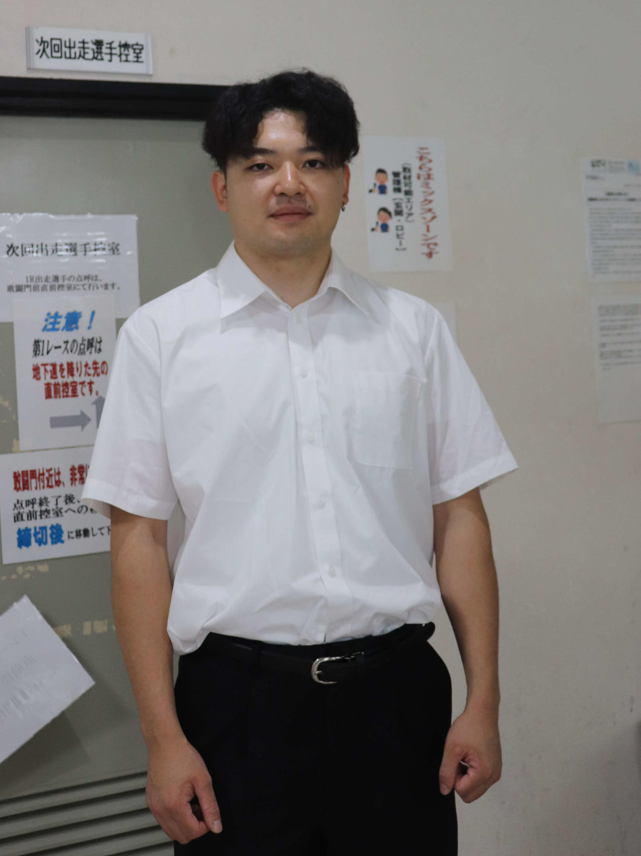 4連勝中の鶴淳志が勢いをぶつける（撮影・神田成史）＝2025年9月30日、久留米競輪場