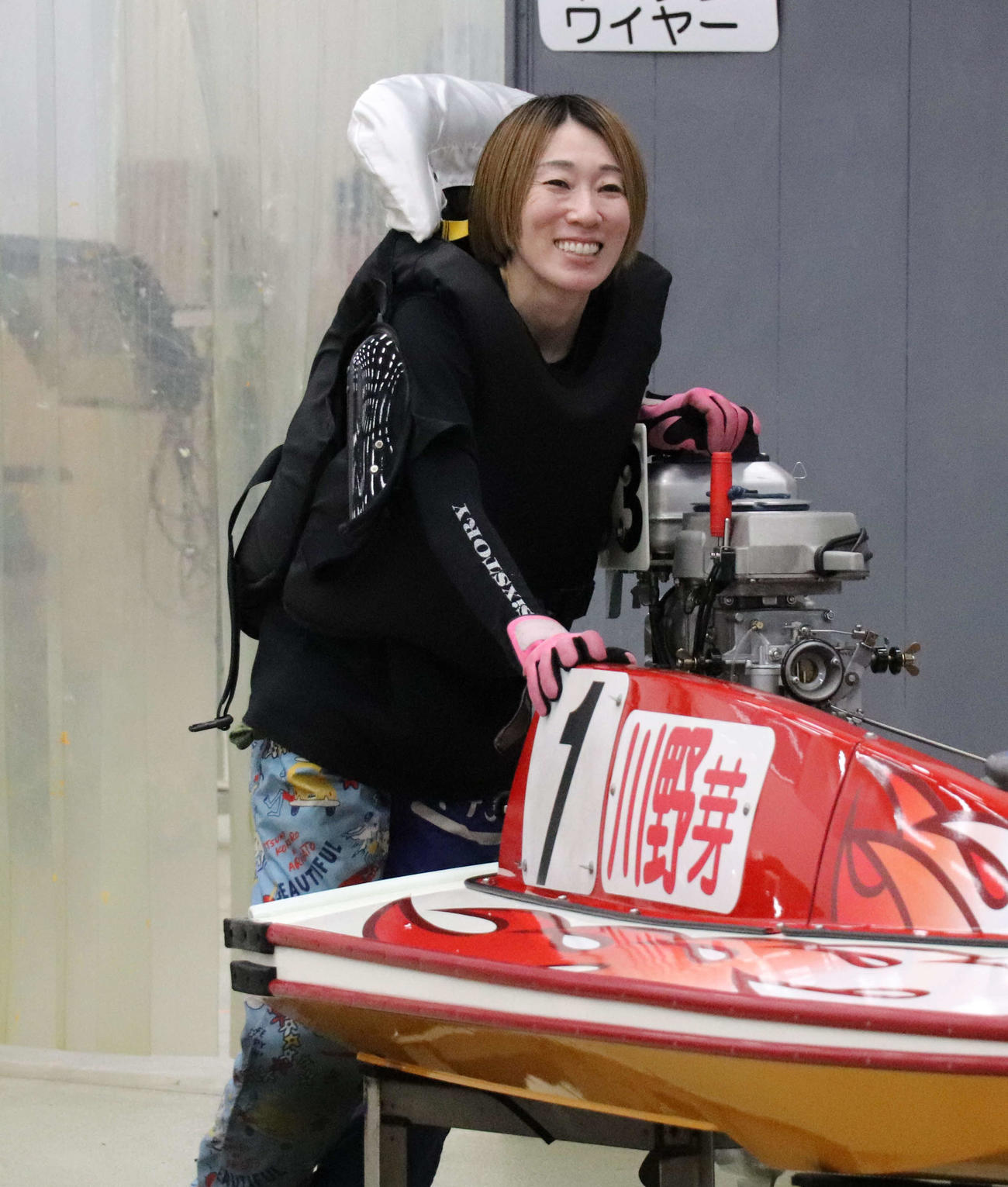 準優10Rは川野芽唯がパワーで押し切る