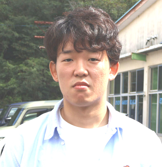地元の総大将の前で奮起を期す昼田宗一郎