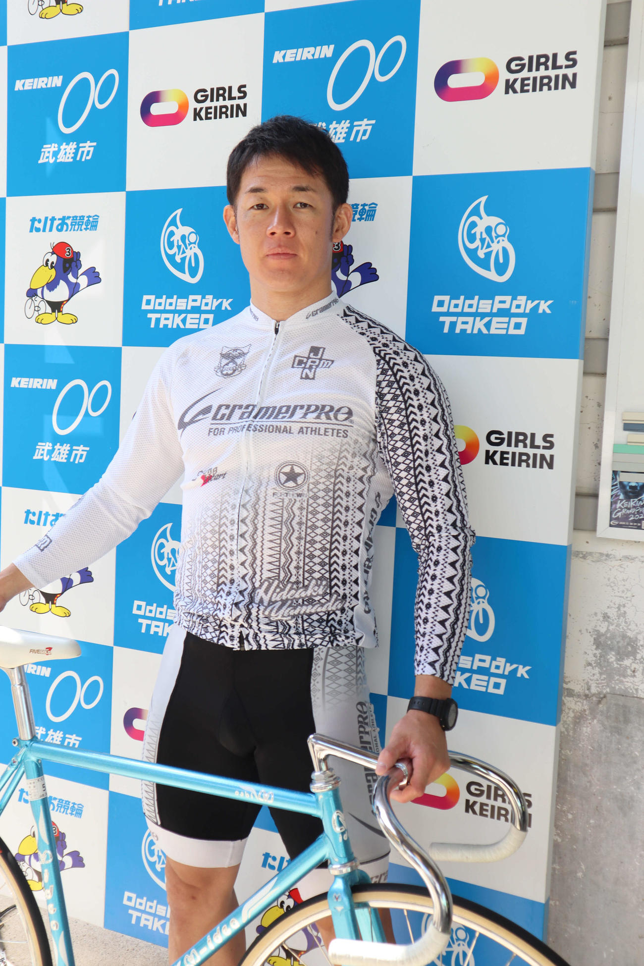 山田英明が大師匠の冠レースに燃える（撮影・音無剛）