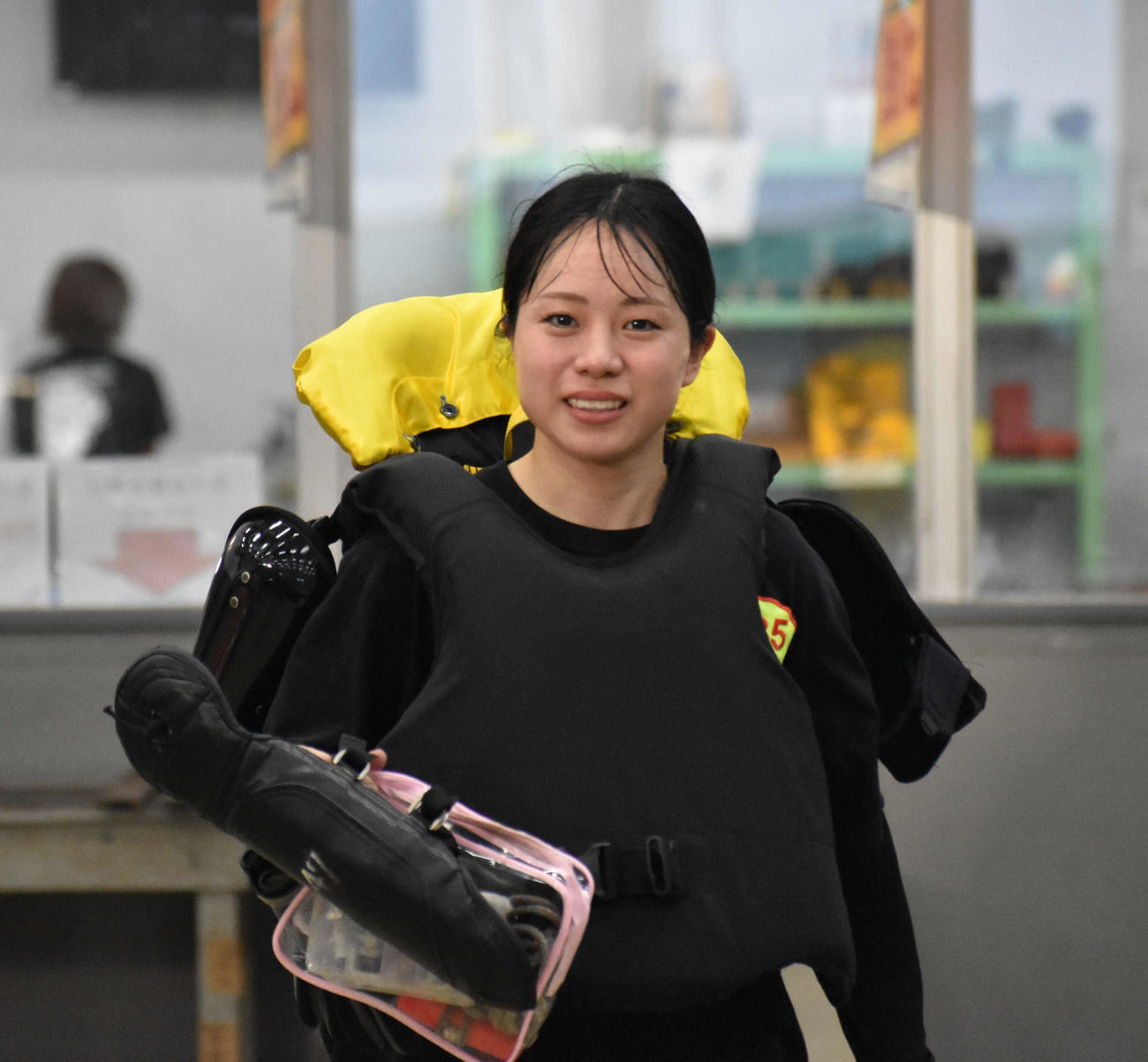 長崎支部の元気娘、森陽多がデビュー初のイン戦で逃げを決めた
