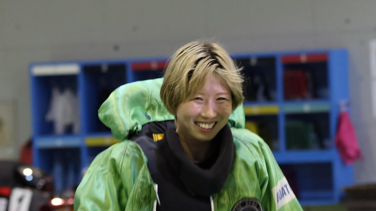 野田部宏子は8R、大外からコンマ03のスタートを決めたがまくり切れず4着に終わった