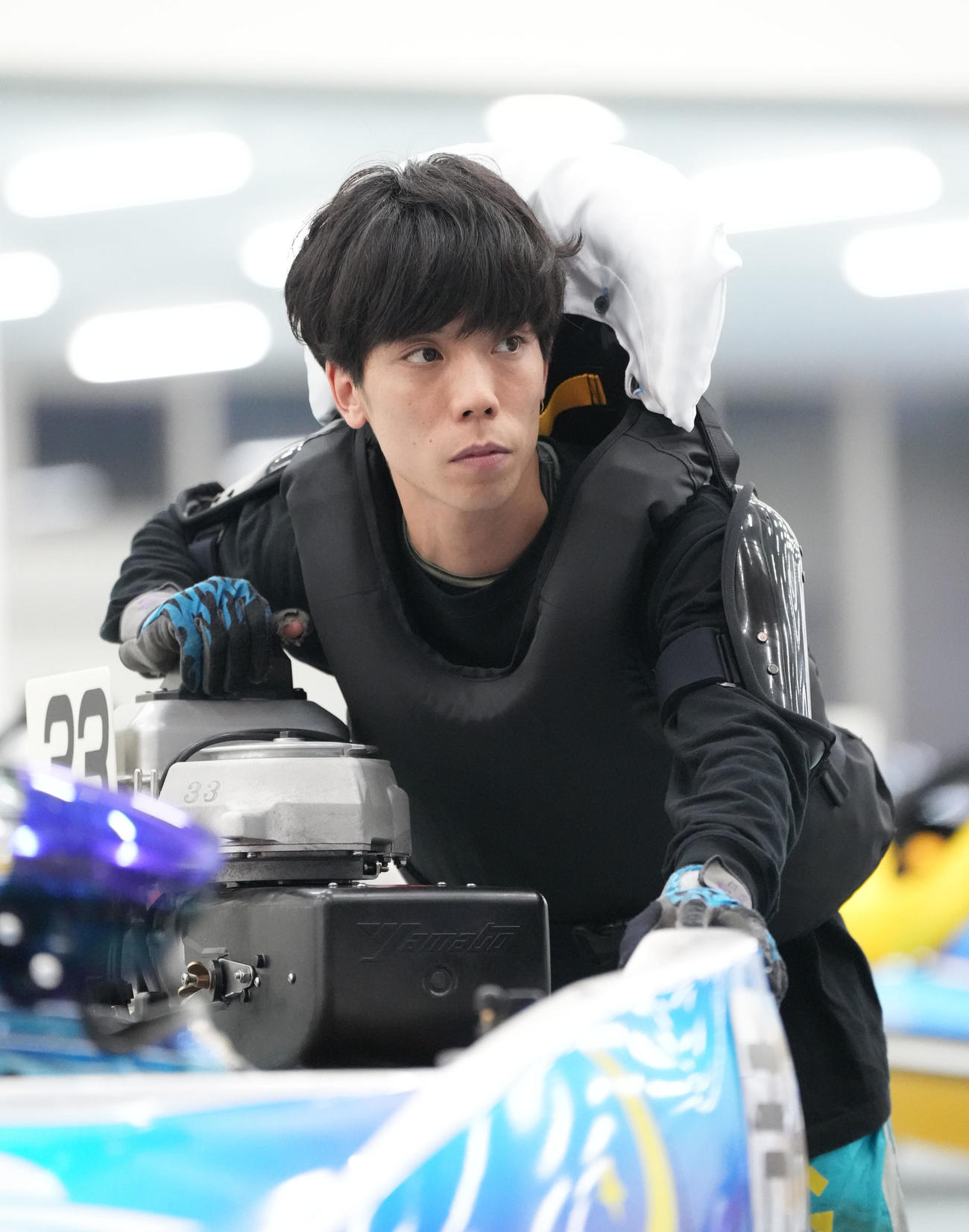 G1オールジャパン竹島特別「前検日」　吉田裕平（撮影・森本幸一）