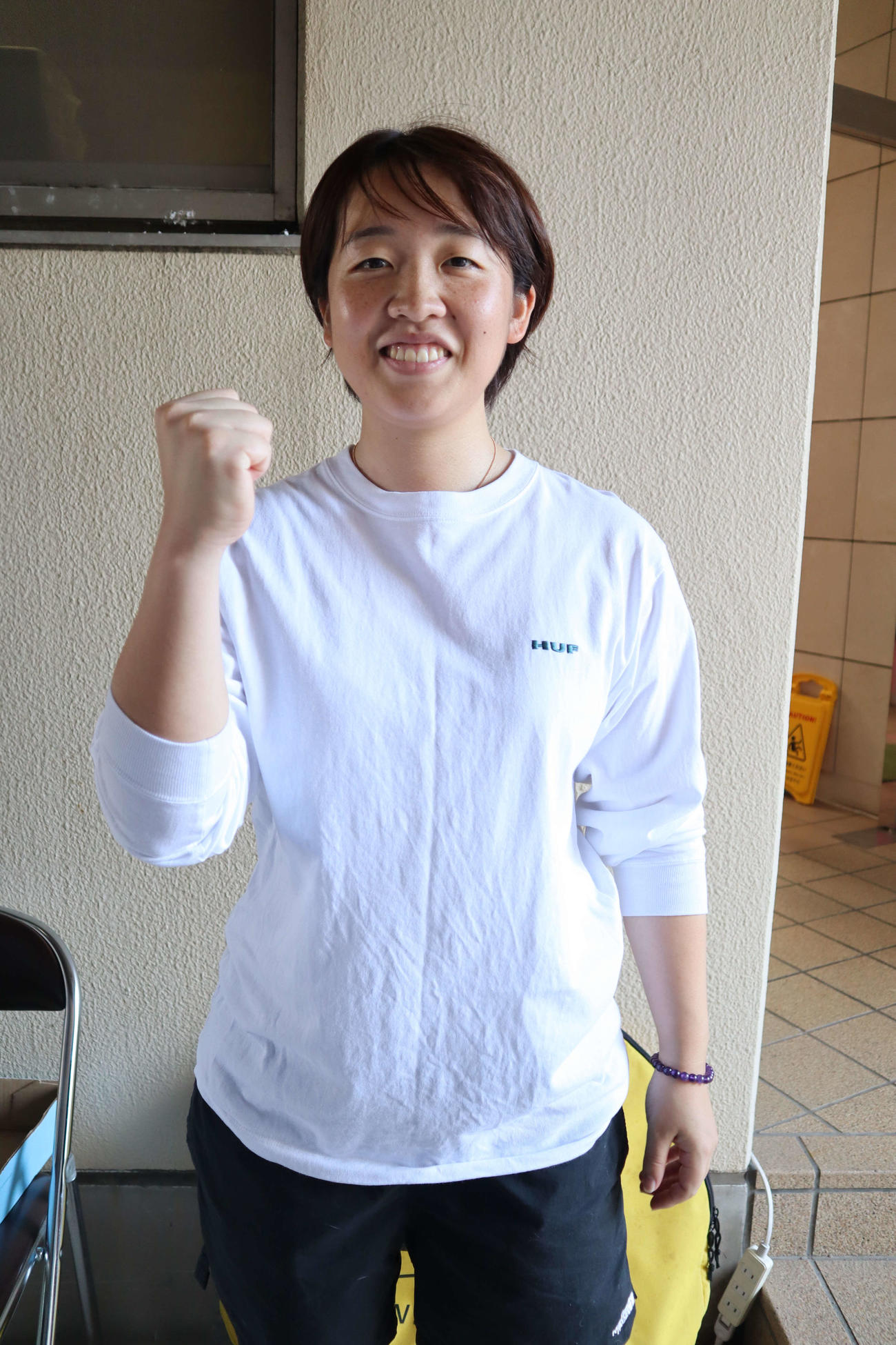 戸田瑞姫は街道練習の成果で上向き（撮影・音無剛）2025年10月5日