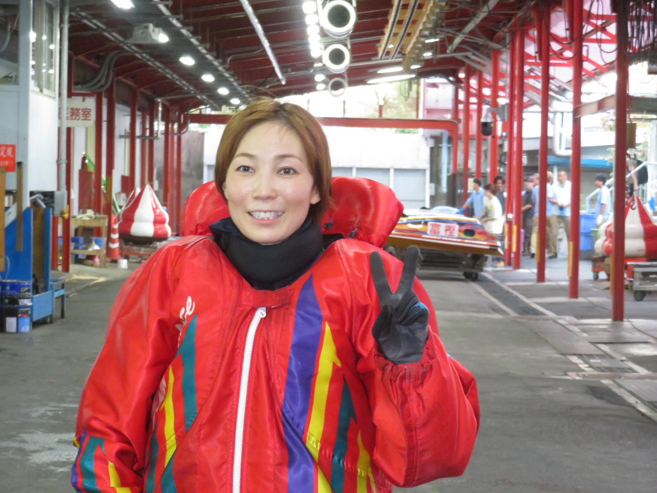 地元でただ1人、優出した清埜翔子