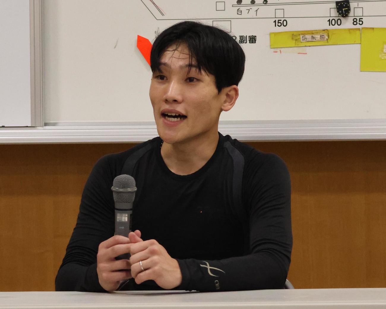 高橋竜矢がデビューから目標にしていたG1初優出を決めた（撮影・北條直治）