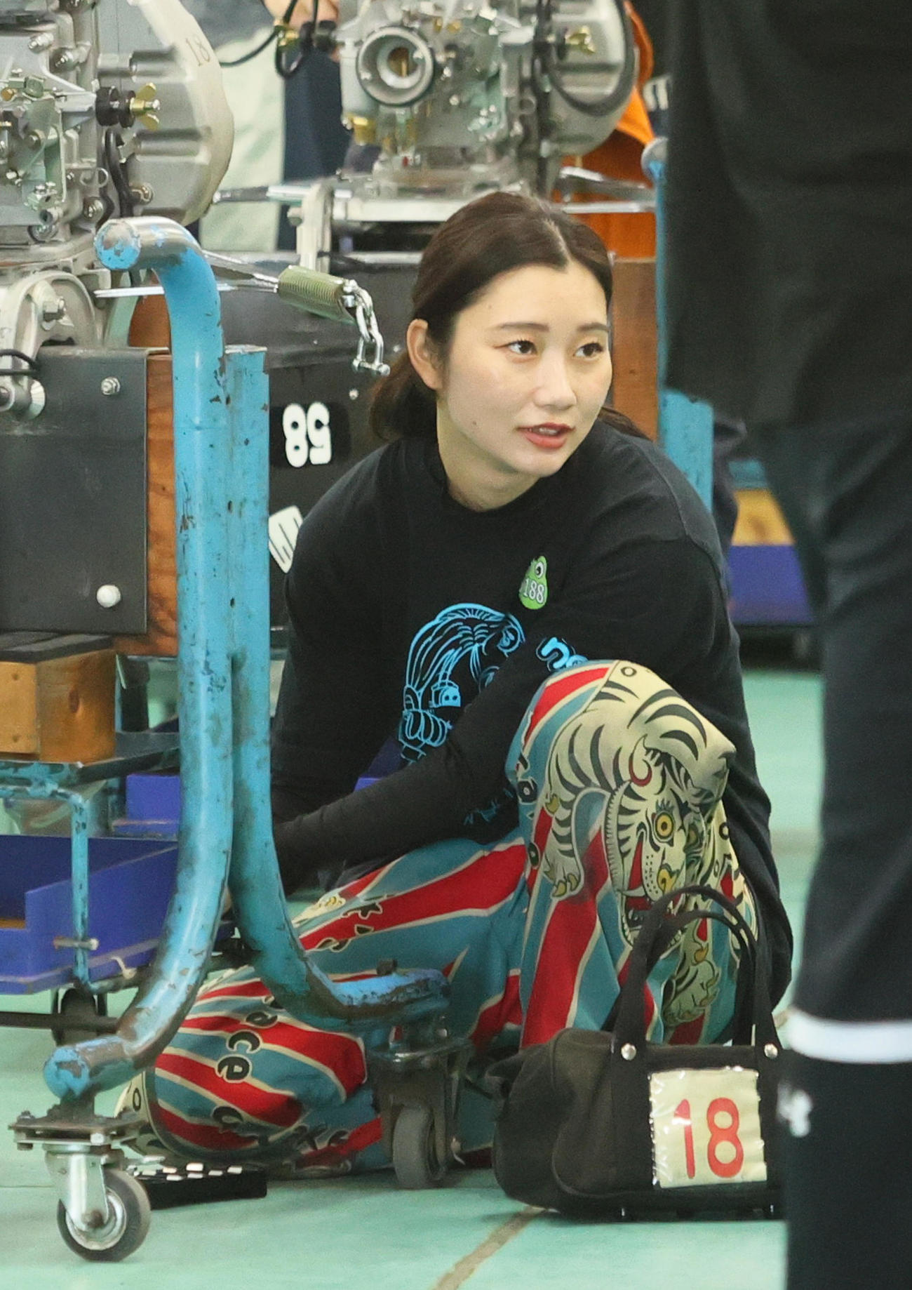 武井莉里佳（撮影・上山淳一）