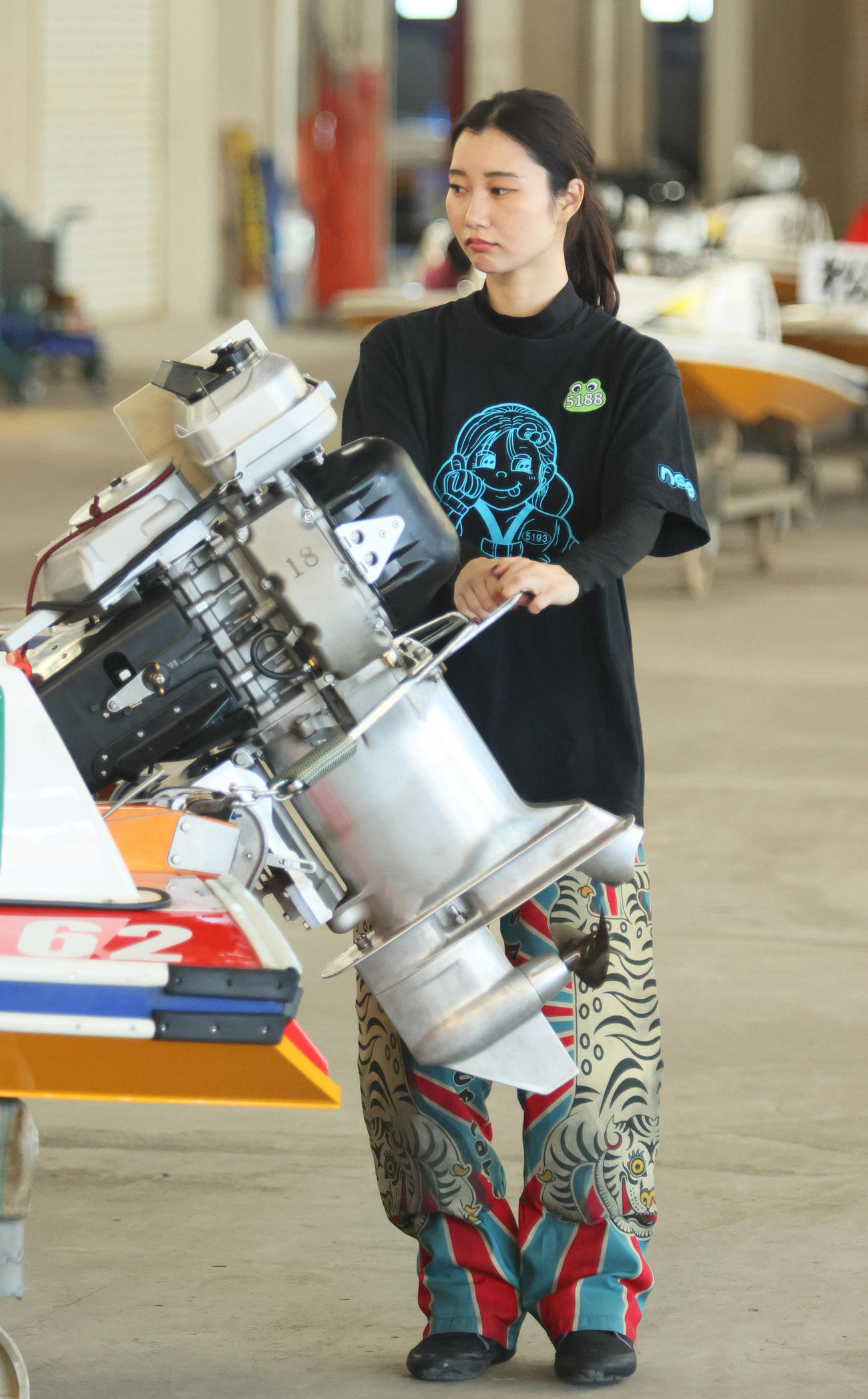 武井莉里佳（撮影・上山淳一）